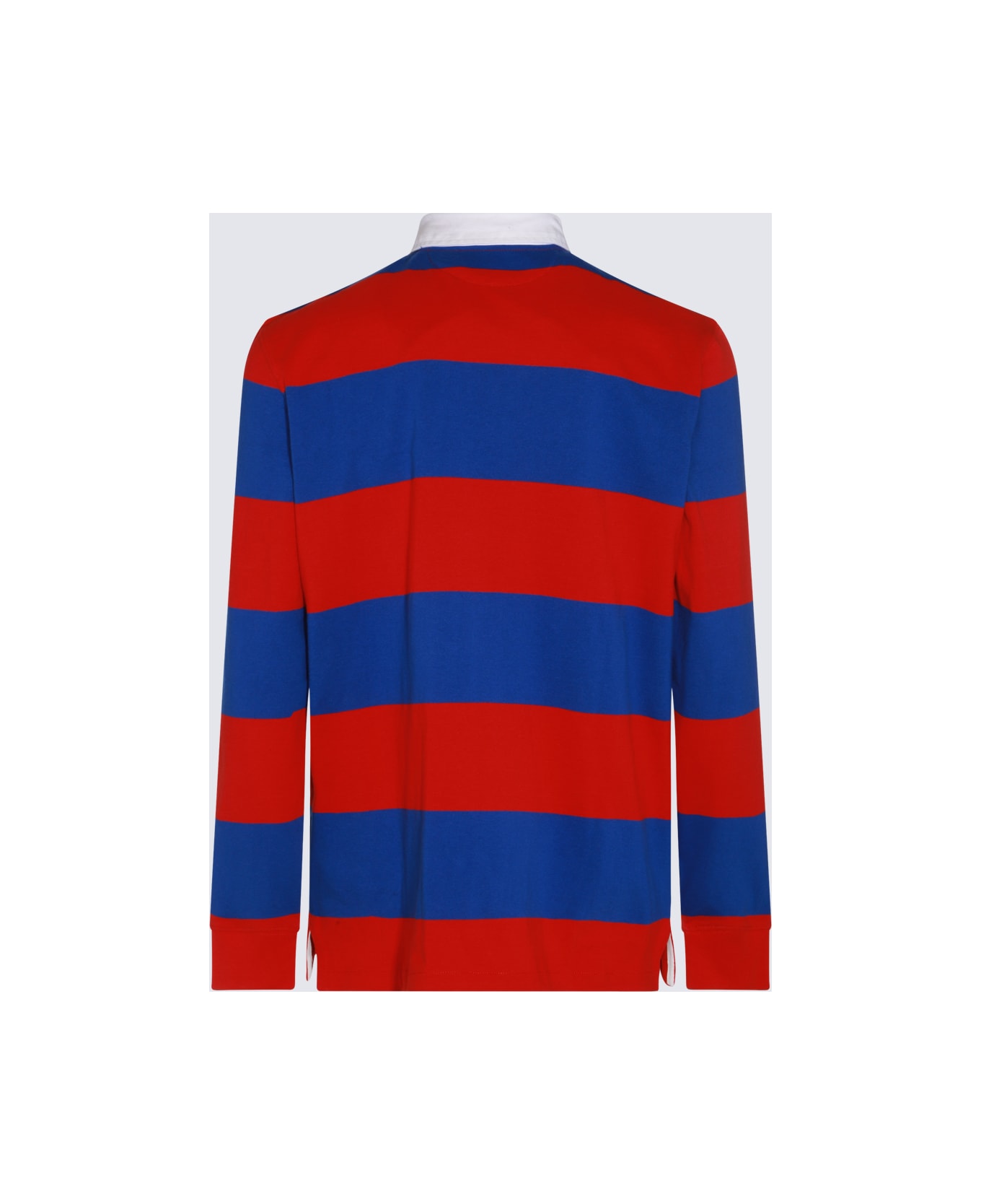 Polo Ralph Lauren Red And Blue Cotton Polo Shirt - RL 2000 RED/RUGBY ROYAL