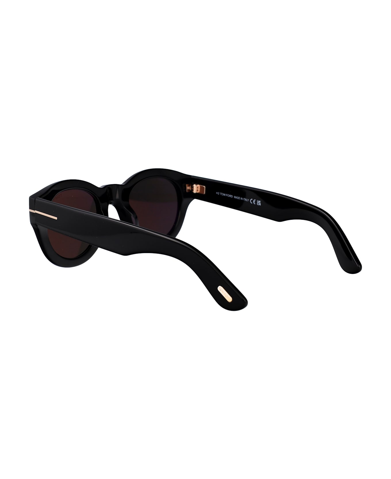 Tom Ford Eyewear Lucinda Sunglasses - nero lucido / fumo