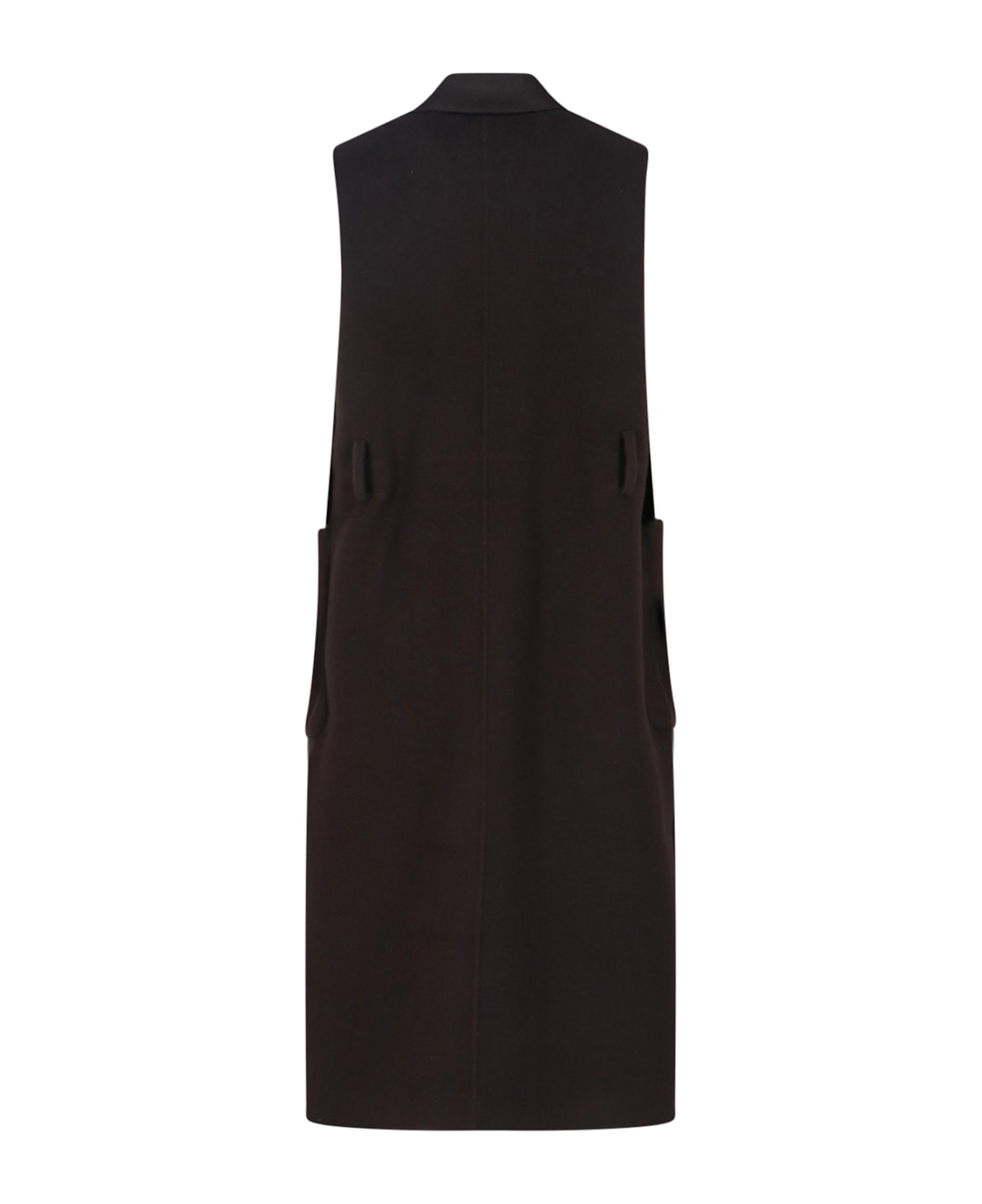 Ivy Oak 
clarissa
 Vest Coat - Brown