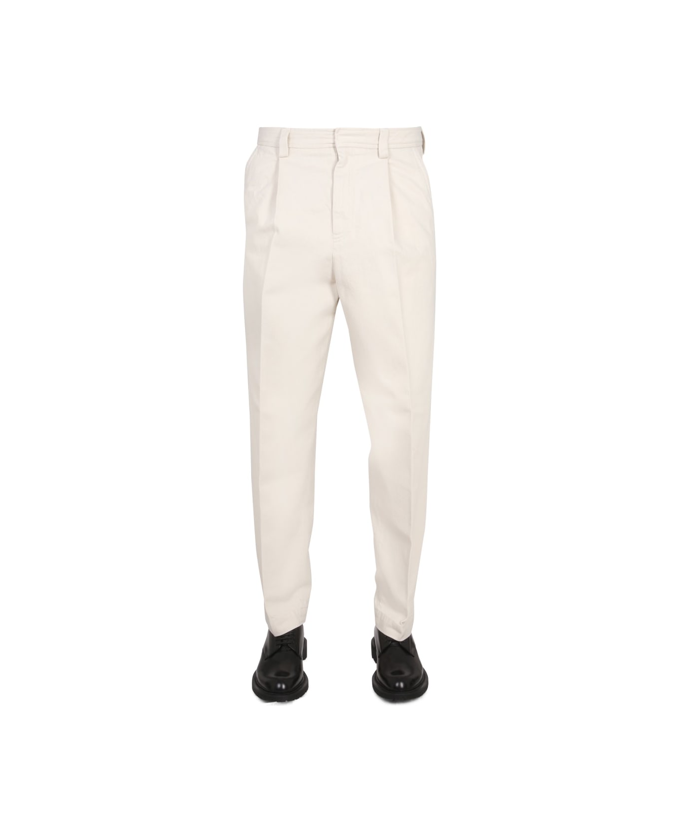 Zegna Bull Denim Jeans - WHITE
