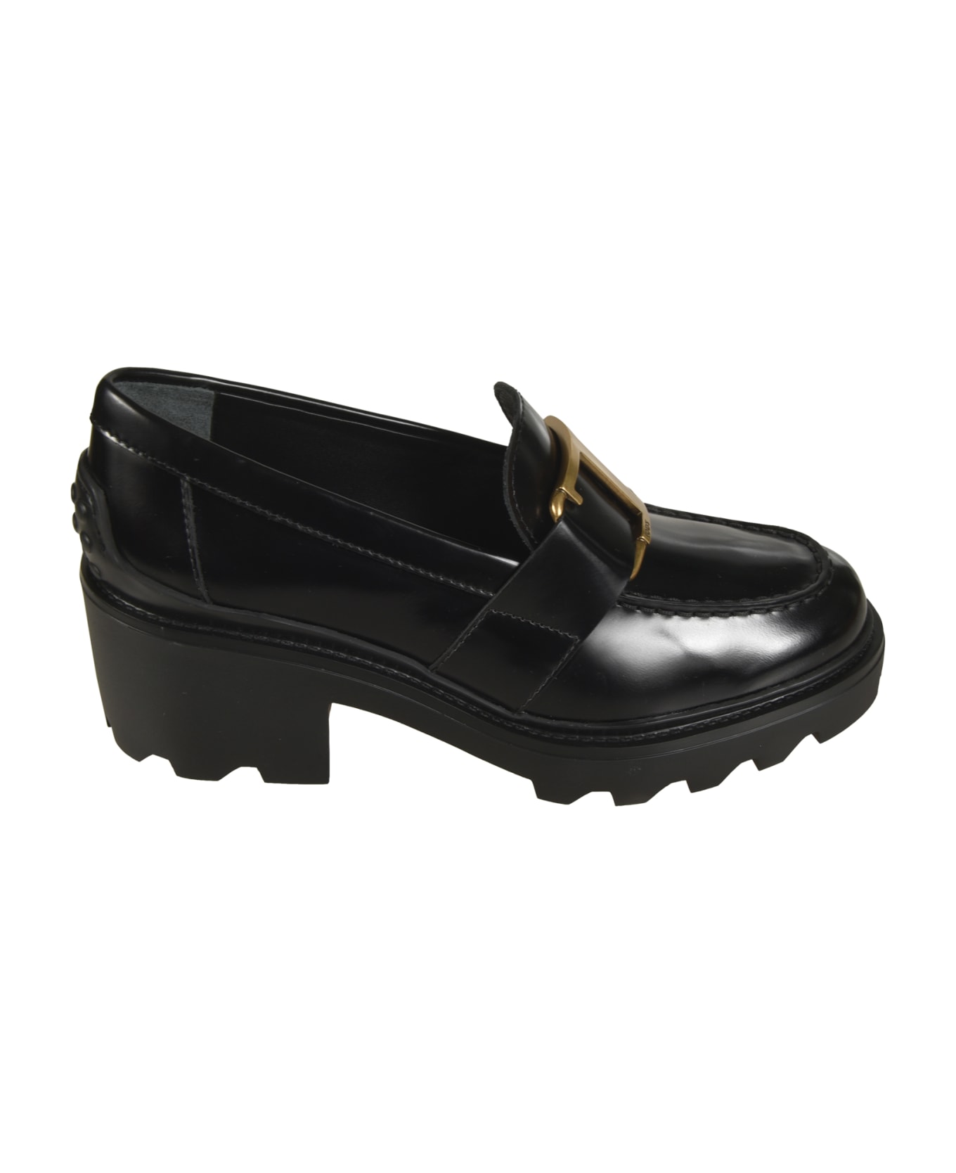 Tod's Buckle Loafers - Black