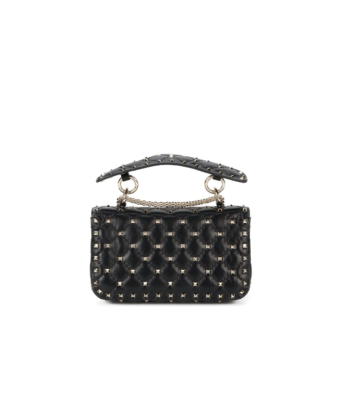 Valentino Garavani Small Shoulder Bag Rockstud Spike - No Nero