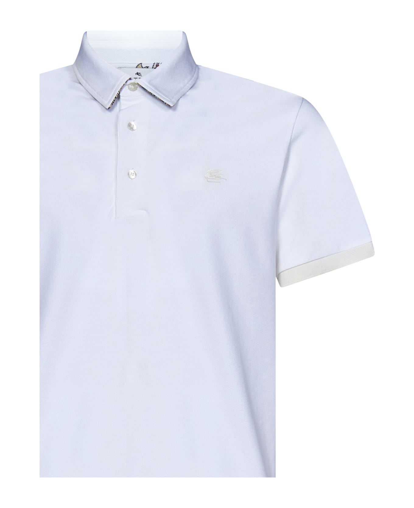 Etro Polo Shirt - White ポロシャツ
