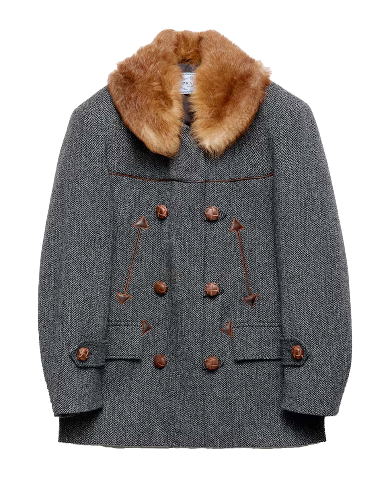 Prada Coats Grey - Grey