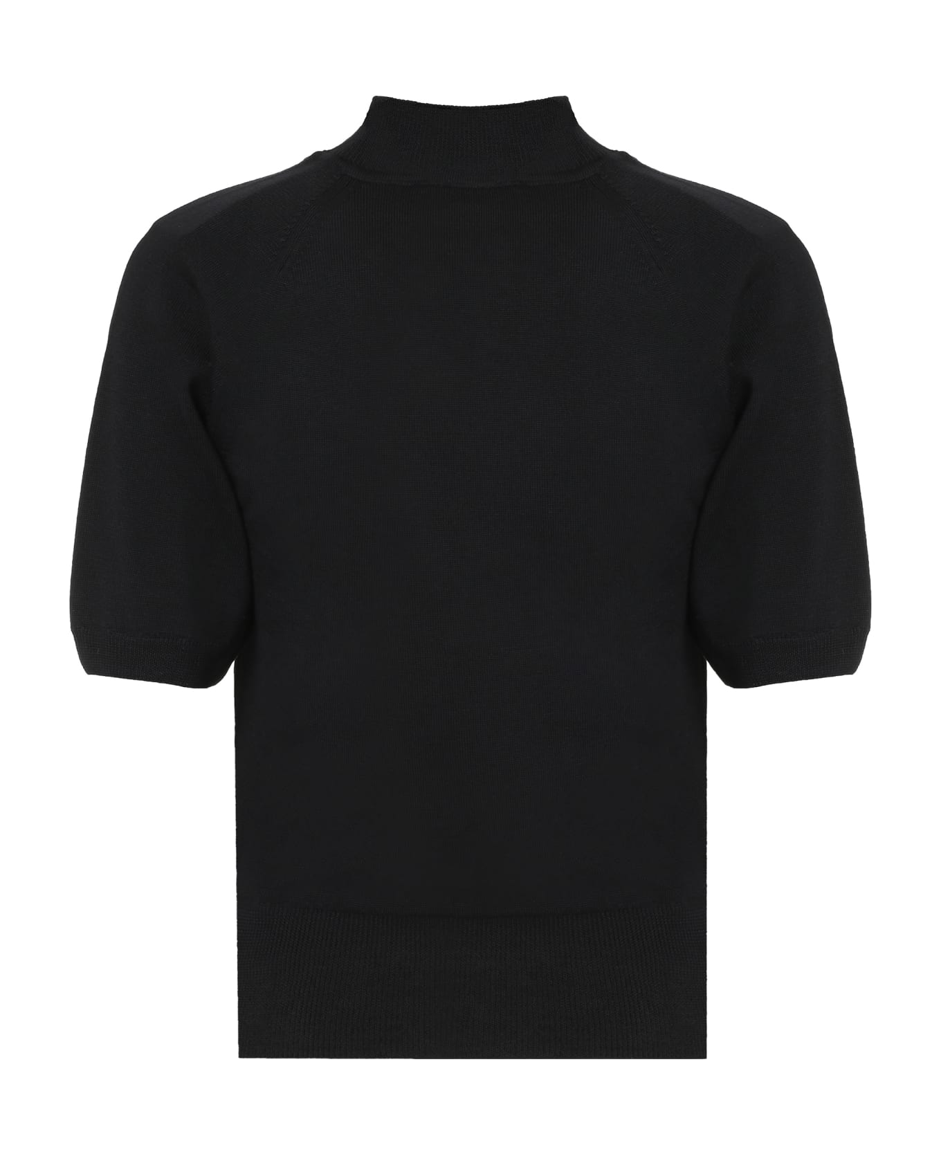 Vivienne Westwood Bea Logo Knitted T-shirt - black
