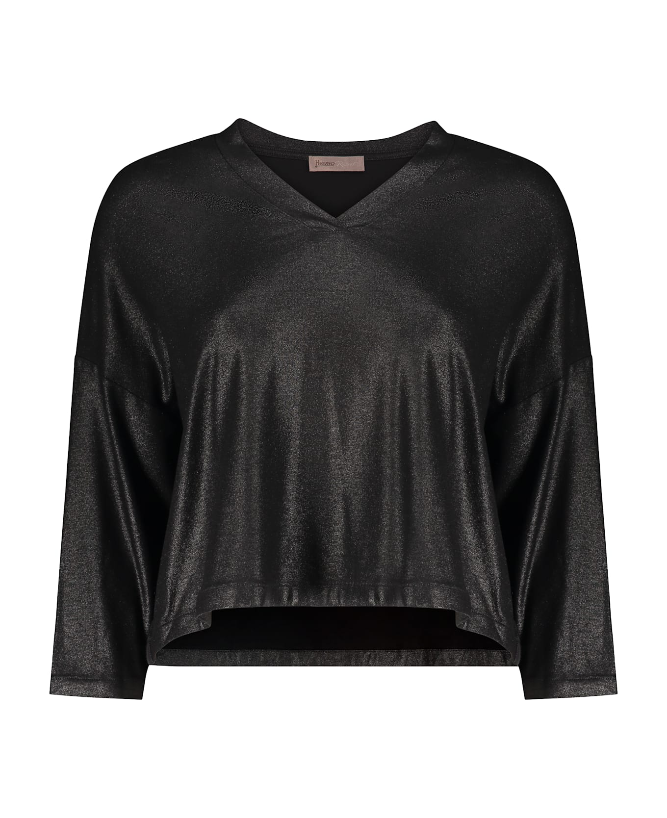 Herno Viscose Top - black