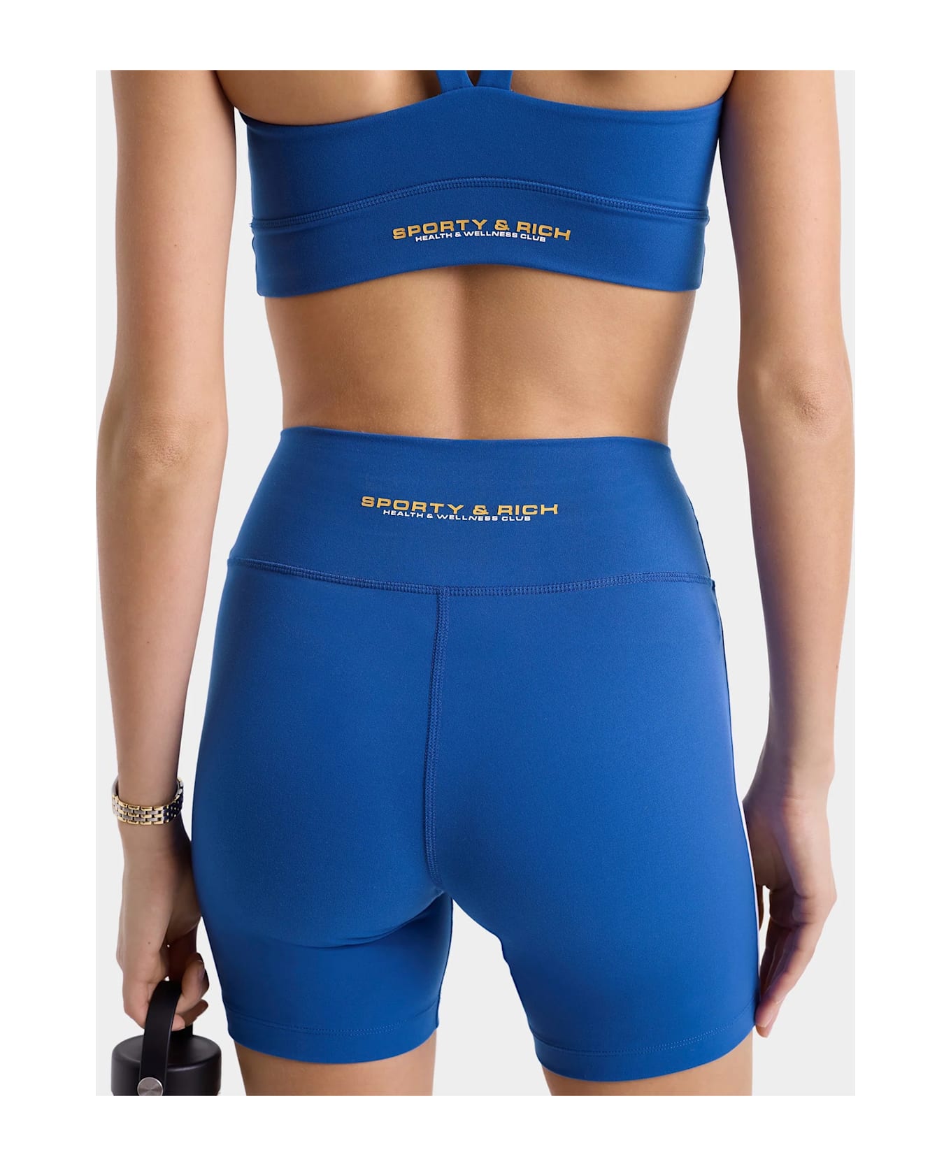 Sporty 
Rich Bold Health Biker Short - Paris Blue
