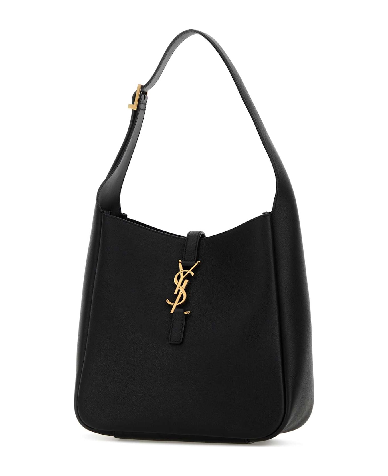 Saint Laurent Black Leather Le 5 ã¡ 7 Shoulder Bag - NERO