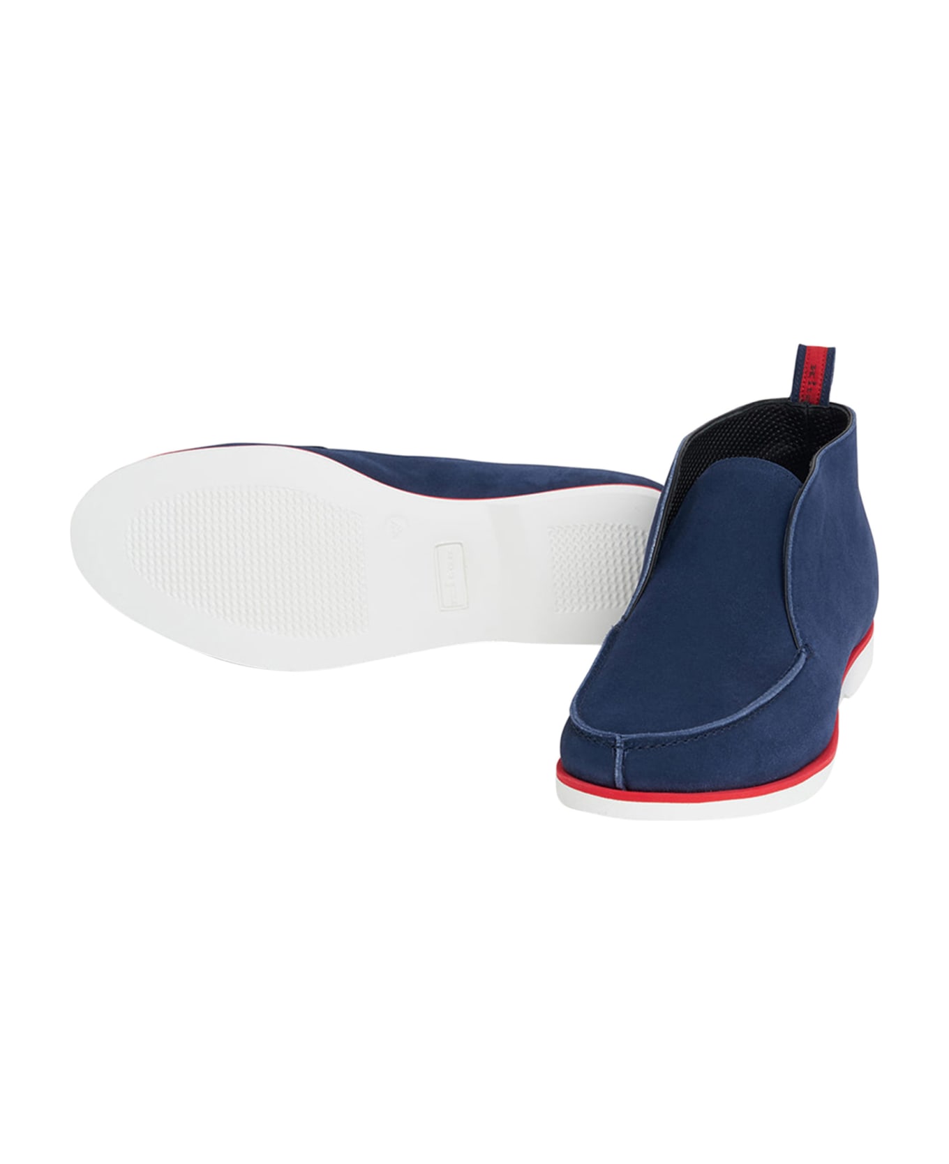 Kiton Ankle Shoes Calfskin - ROYAL BLUE