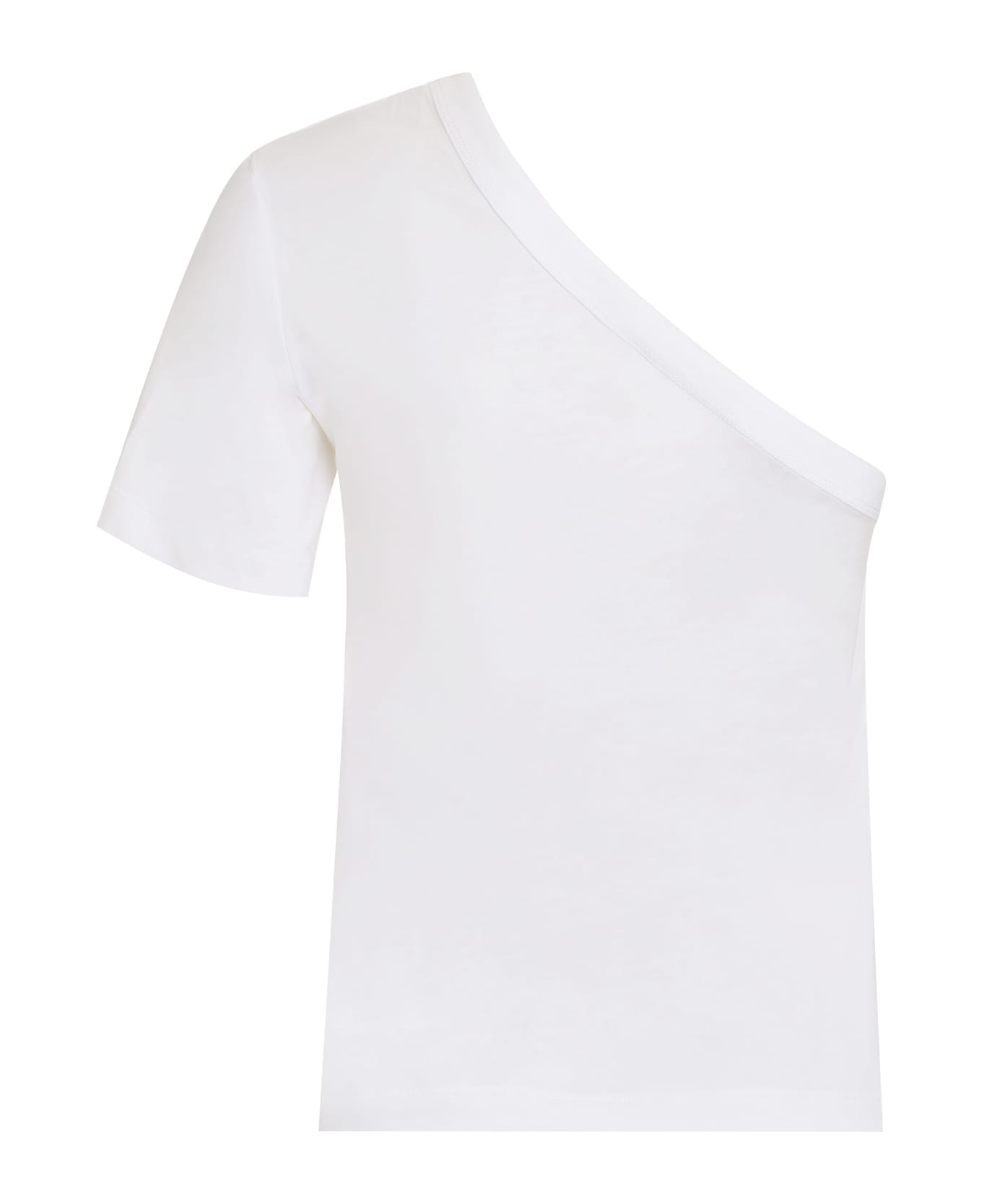 Calvin Klein One-shoulder Top - White
