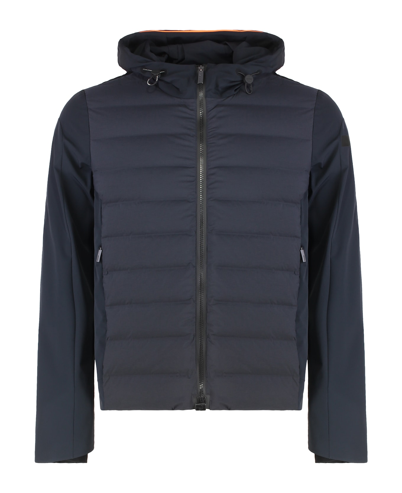 RRD - Roberto Ricci Design Summer Hooded Short Down Jacket - blue