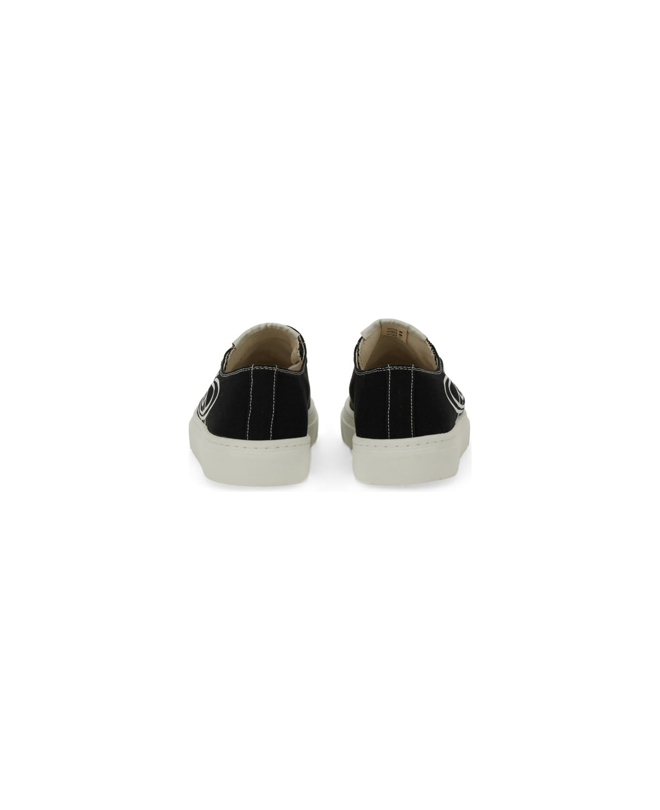 Vivienne Westwood Low Top "plimsoll" Sneaker - BLACK