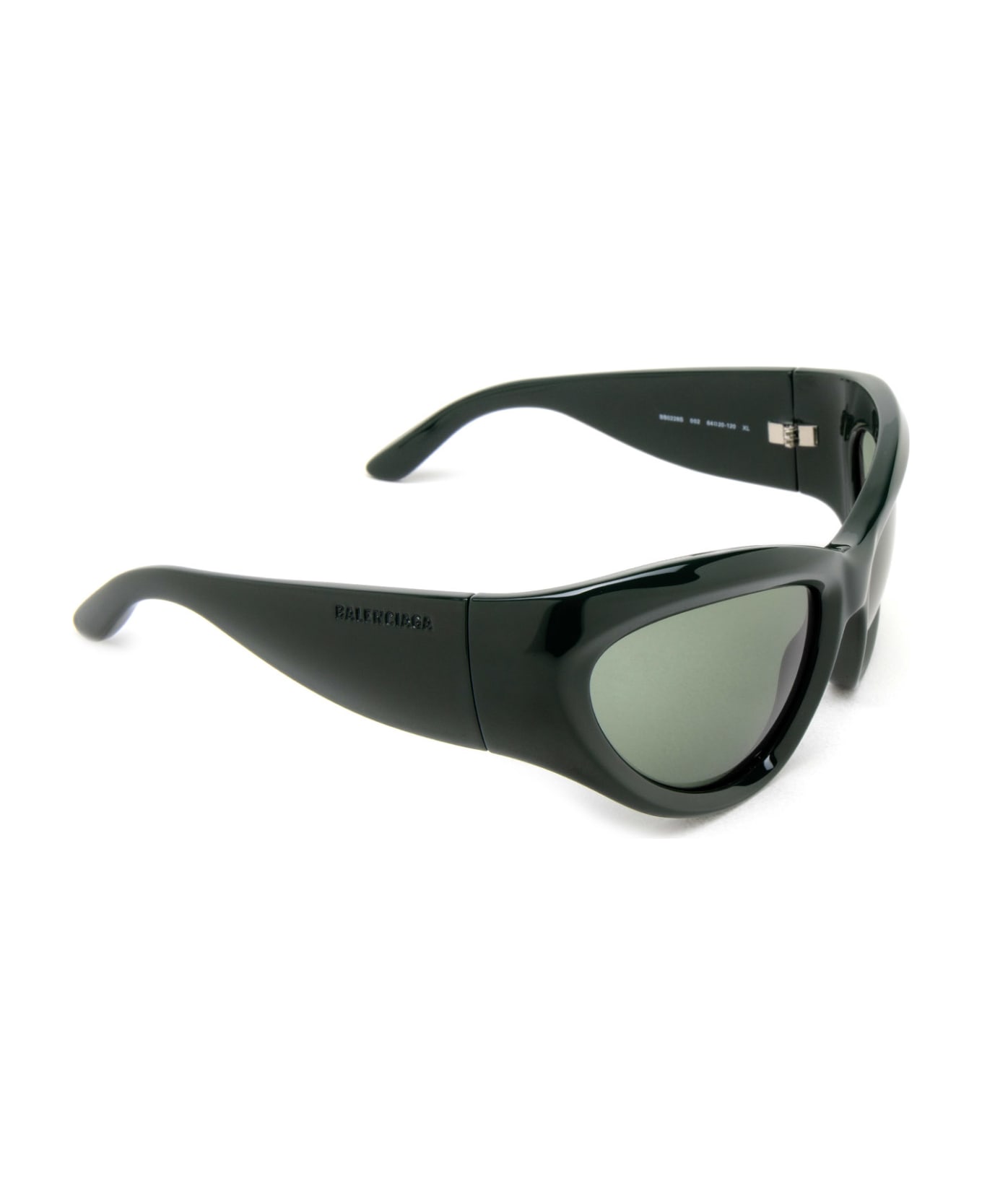 Balenciaga Eyewear Bb0228s Sunglasses - 002 GREEN GREEN GREEN サングラス