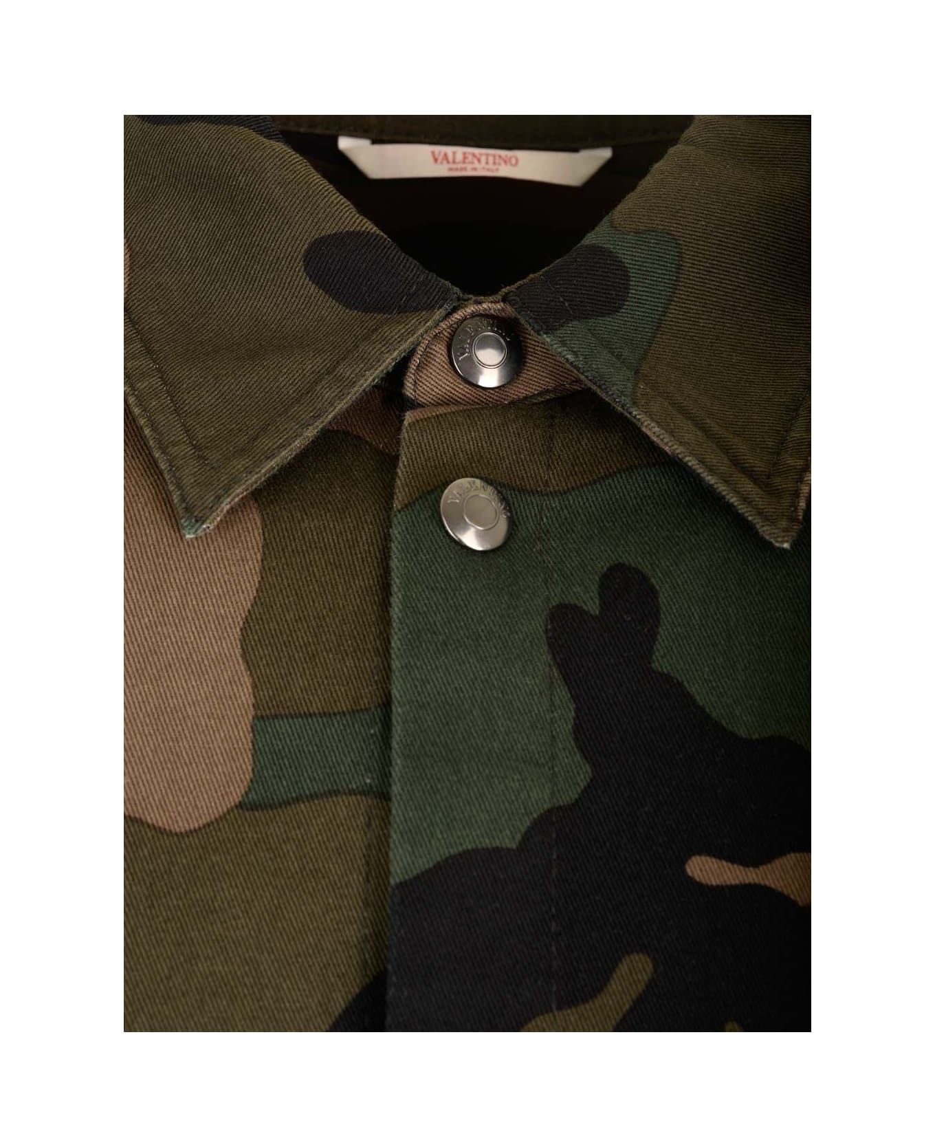 Valentino Garavani Camouflage Jacket - Green