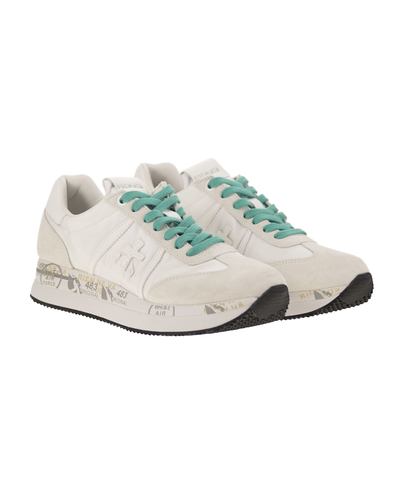 Premiata Conny 7359 - Sneakers - Bianco