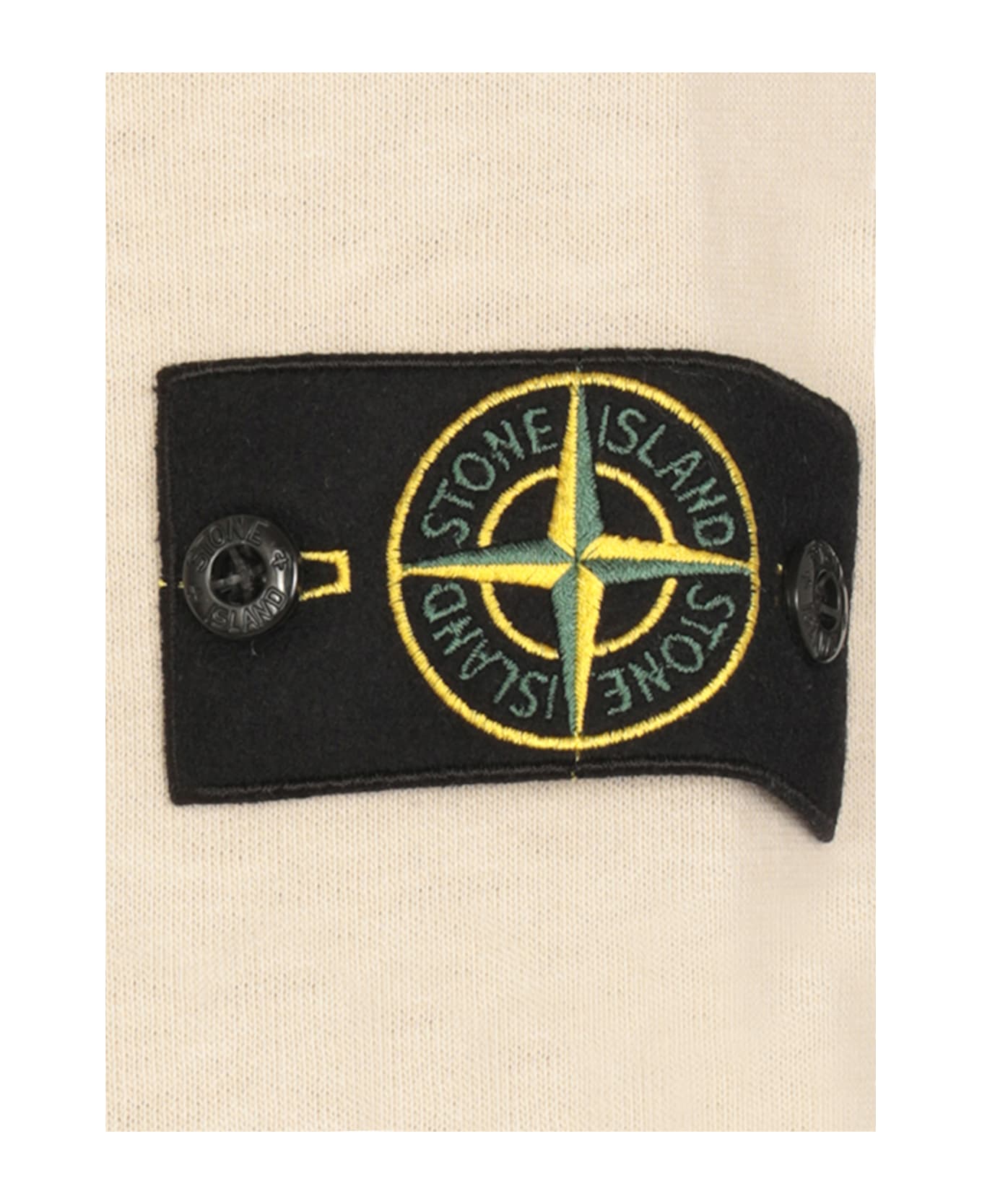 Stone Island Logoed Sweatshirt - White