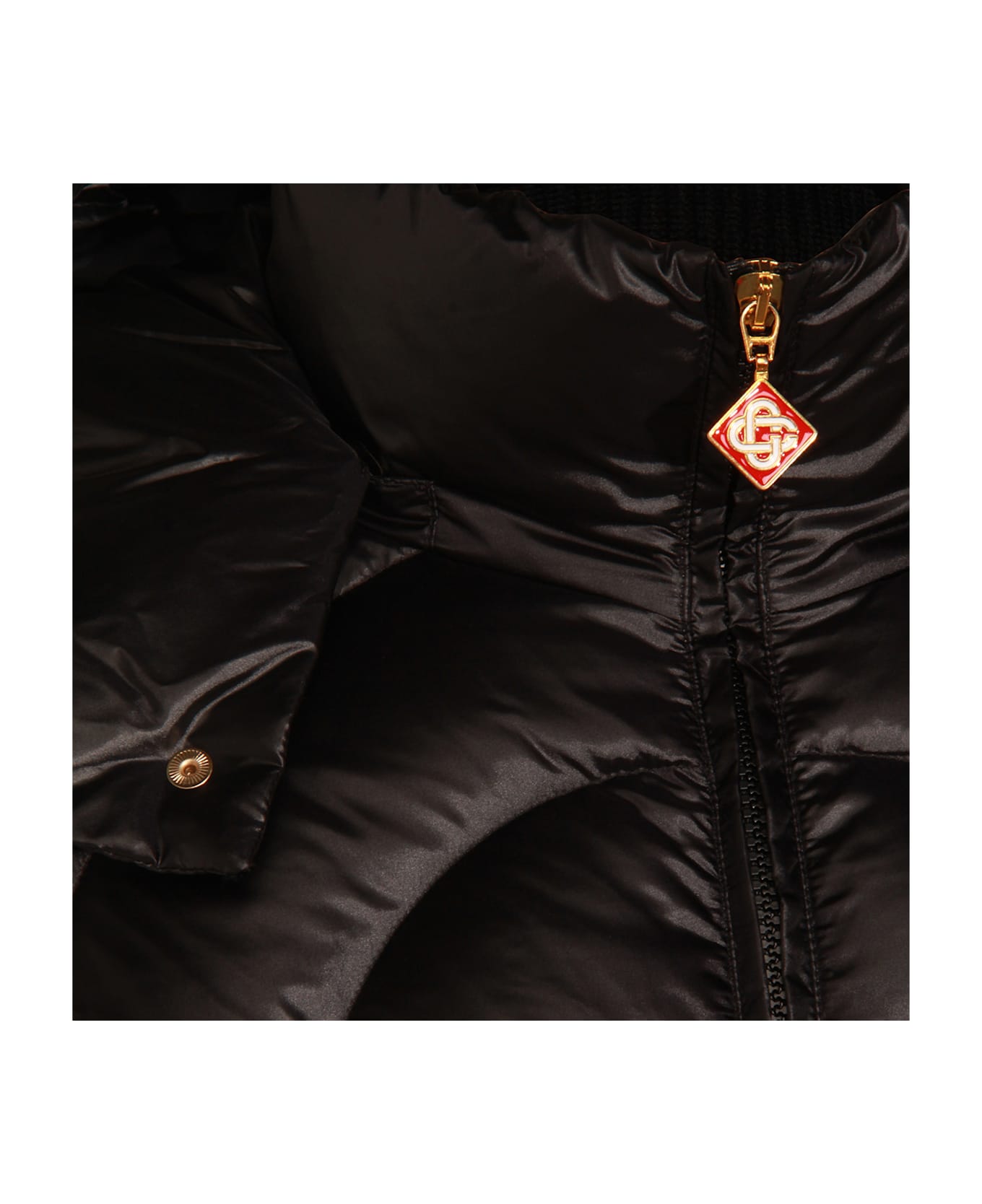 Casablanca Black Down Jacket - Black