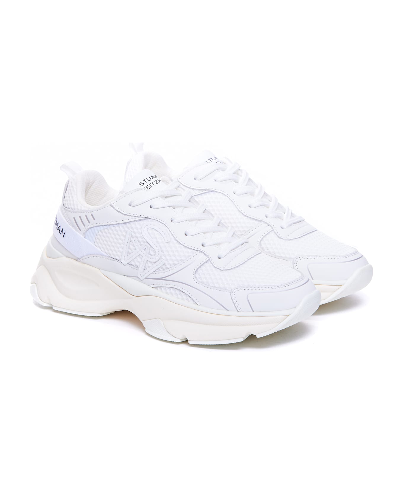 Stuart Weitzman Sw Trainer Sneakers - White