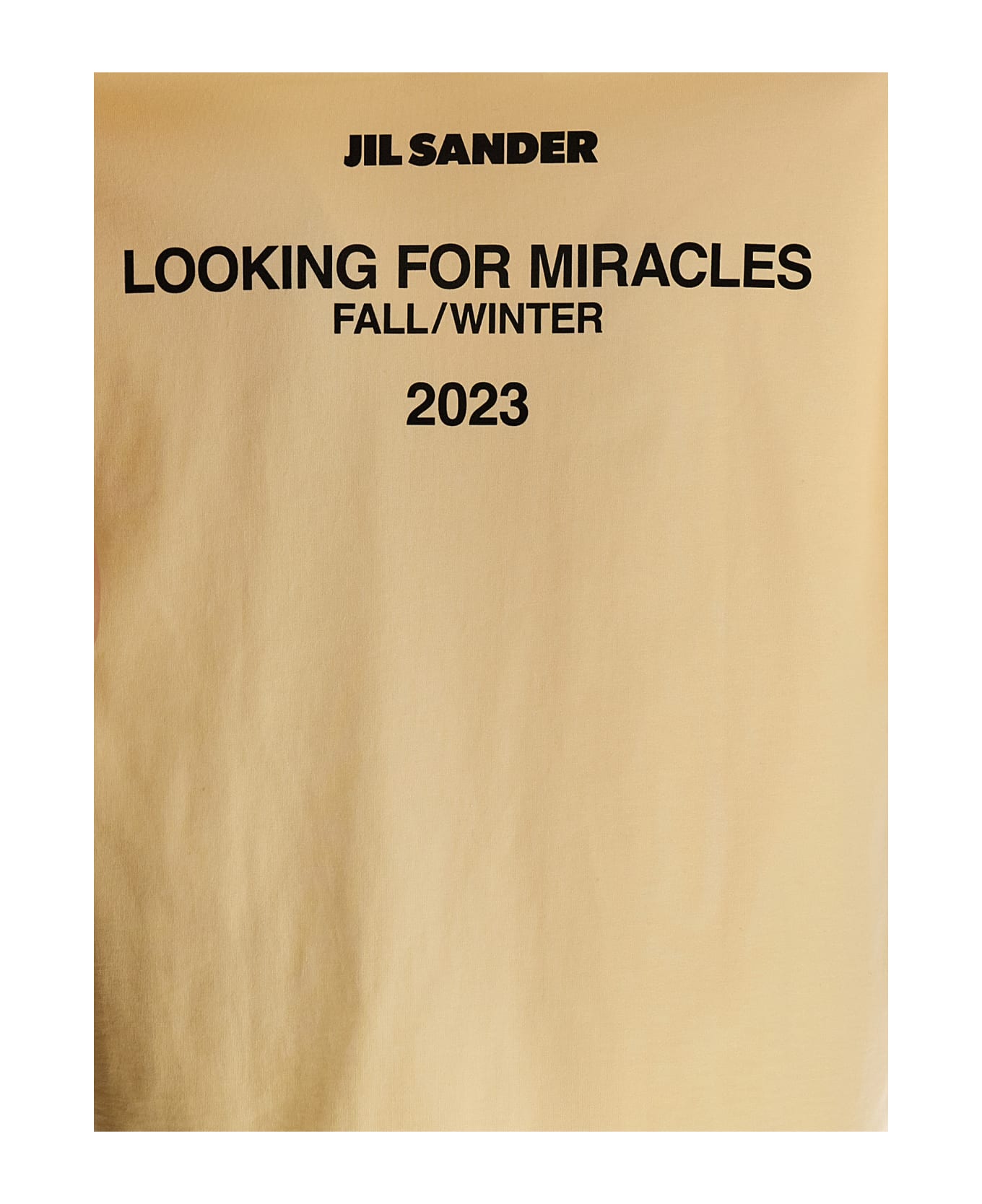 Jil Sander 'looking For Miracles' T-shirt - Beige