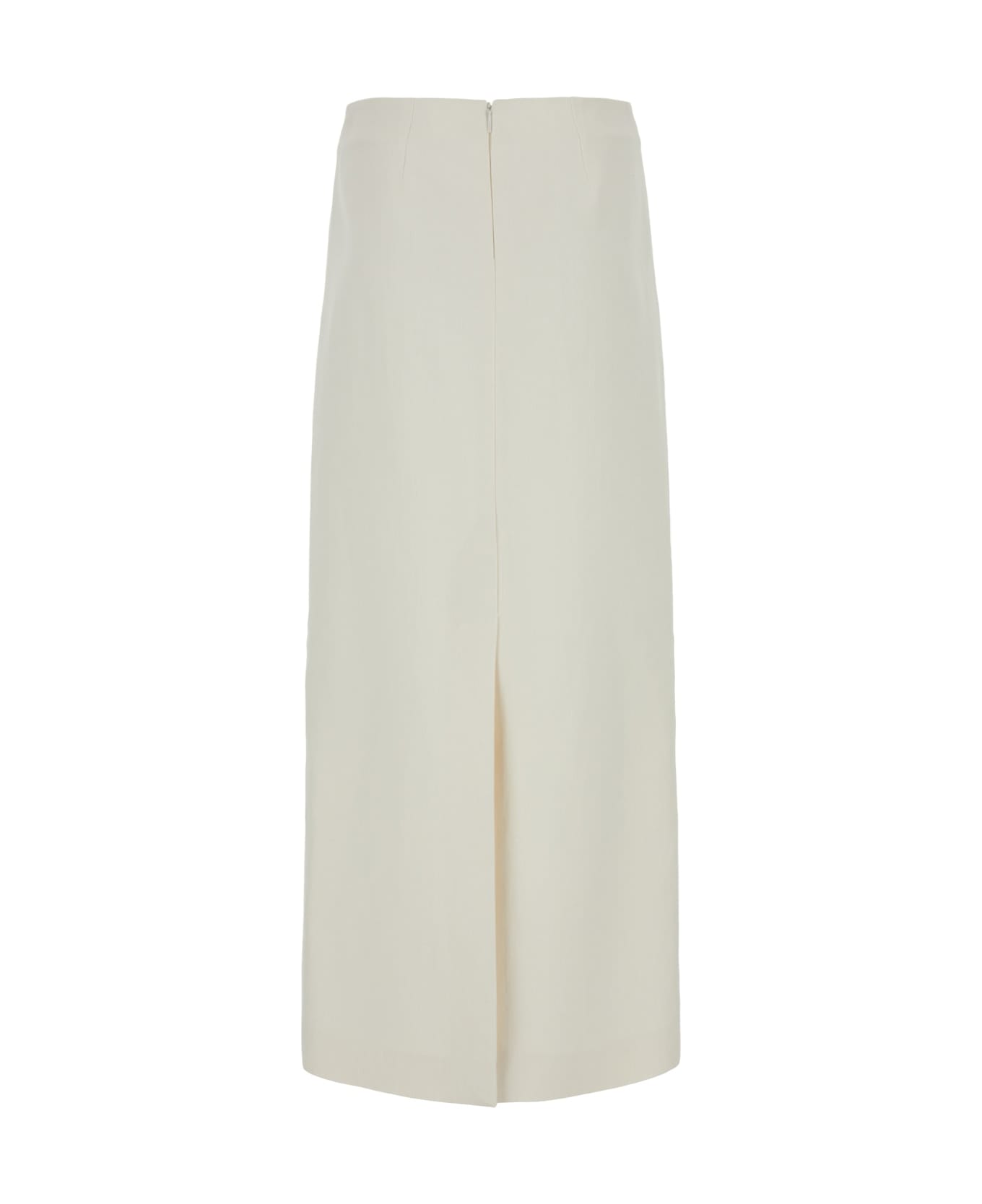 Ferragamo Skirt - BEIGEWHITEMASCAR