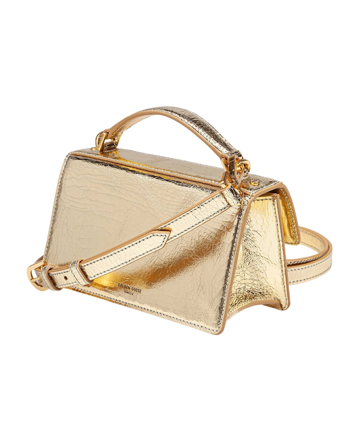 Golden Goose Venezia Small Handbag - Light Gold