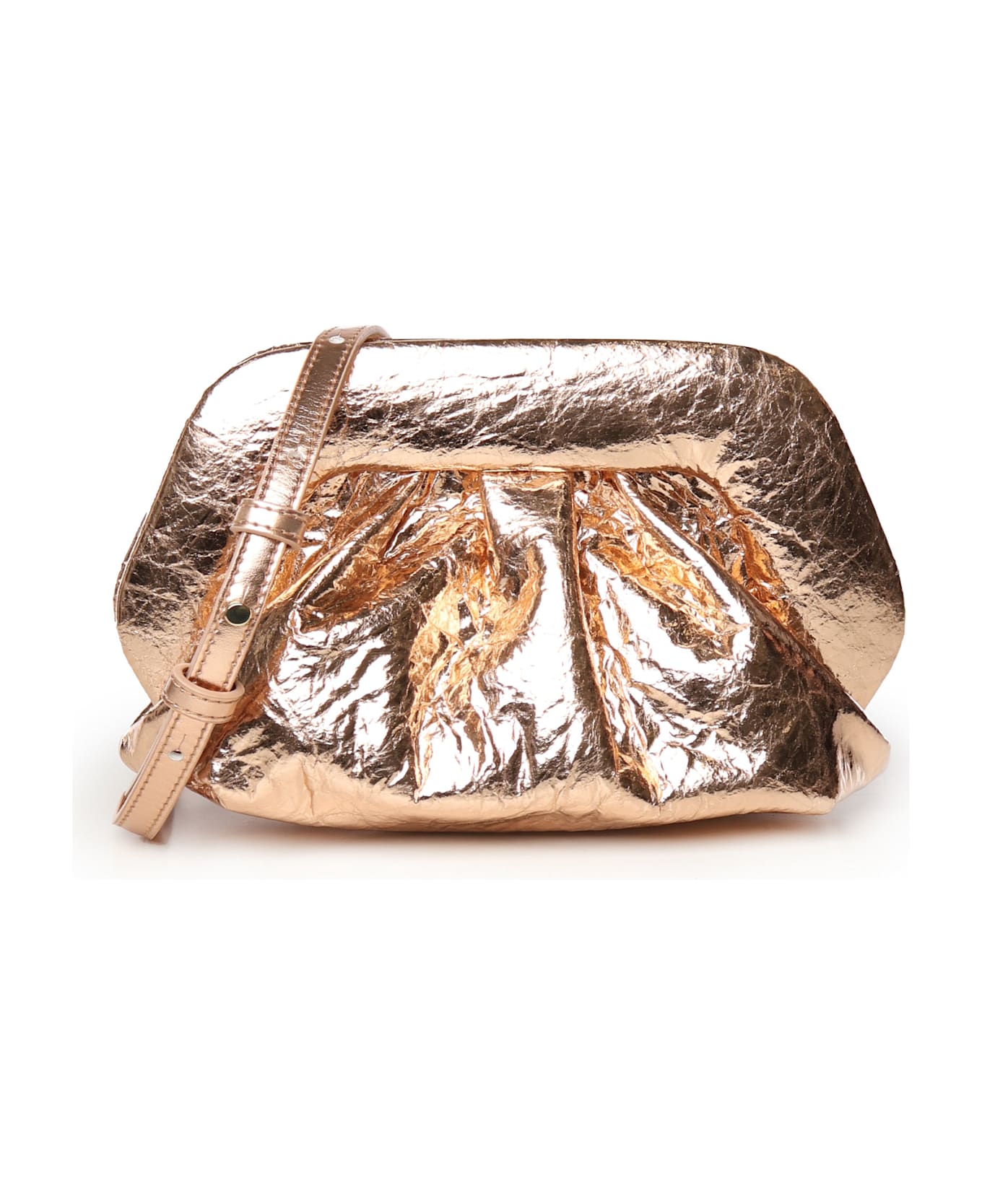 THEMOIRè Tia Pineapple Shoulder Bag - Golden