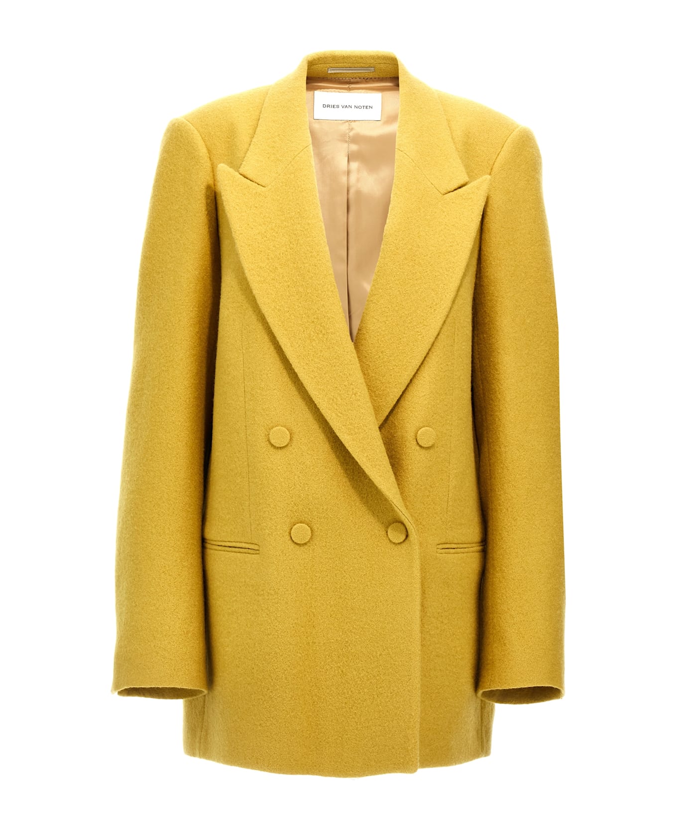 Dries Van Noten 'blink' Blazer - Yellow