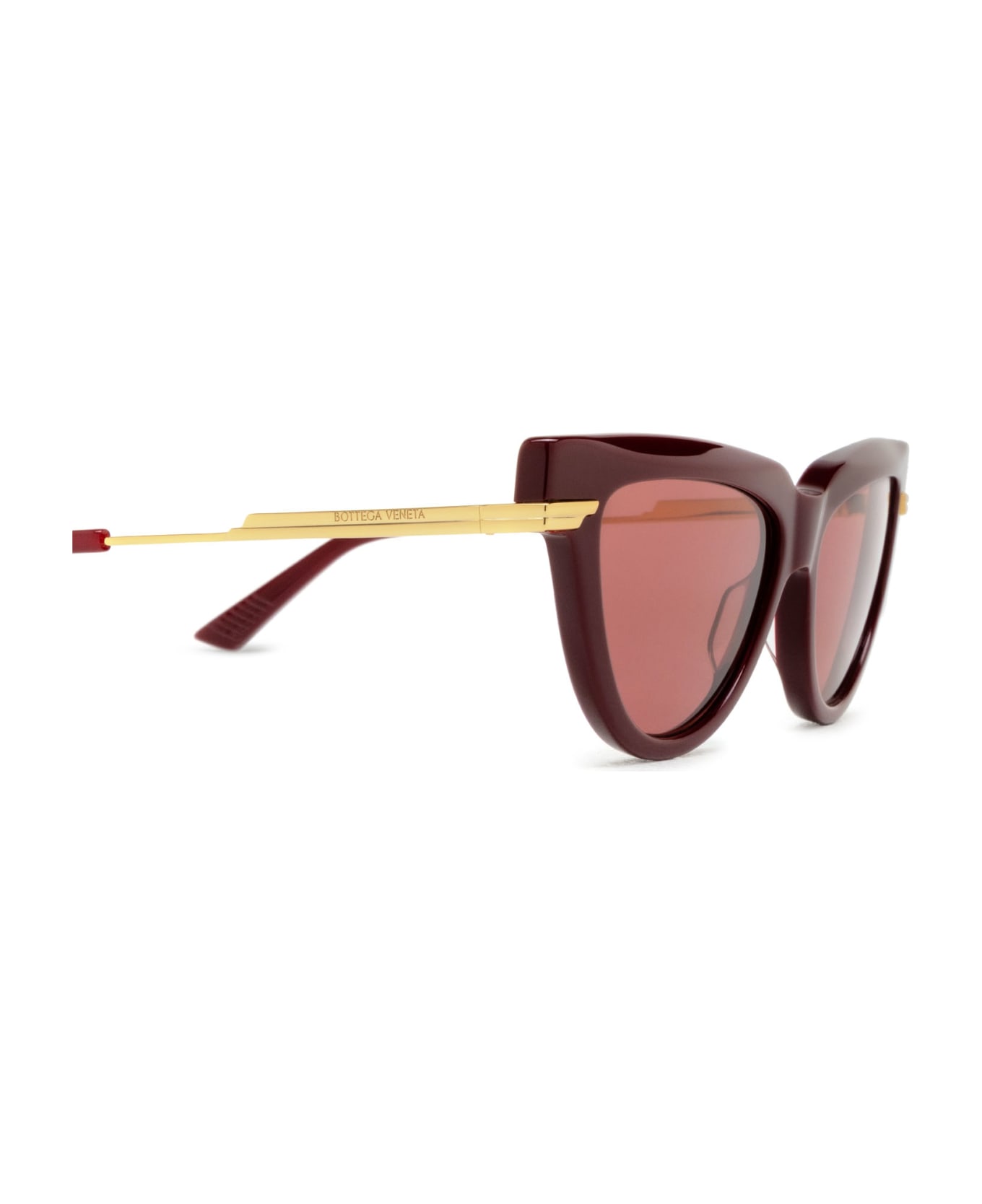 Bottega Veneta Eyewear Bv1265s Burgundy Sunglasses - Burgundy