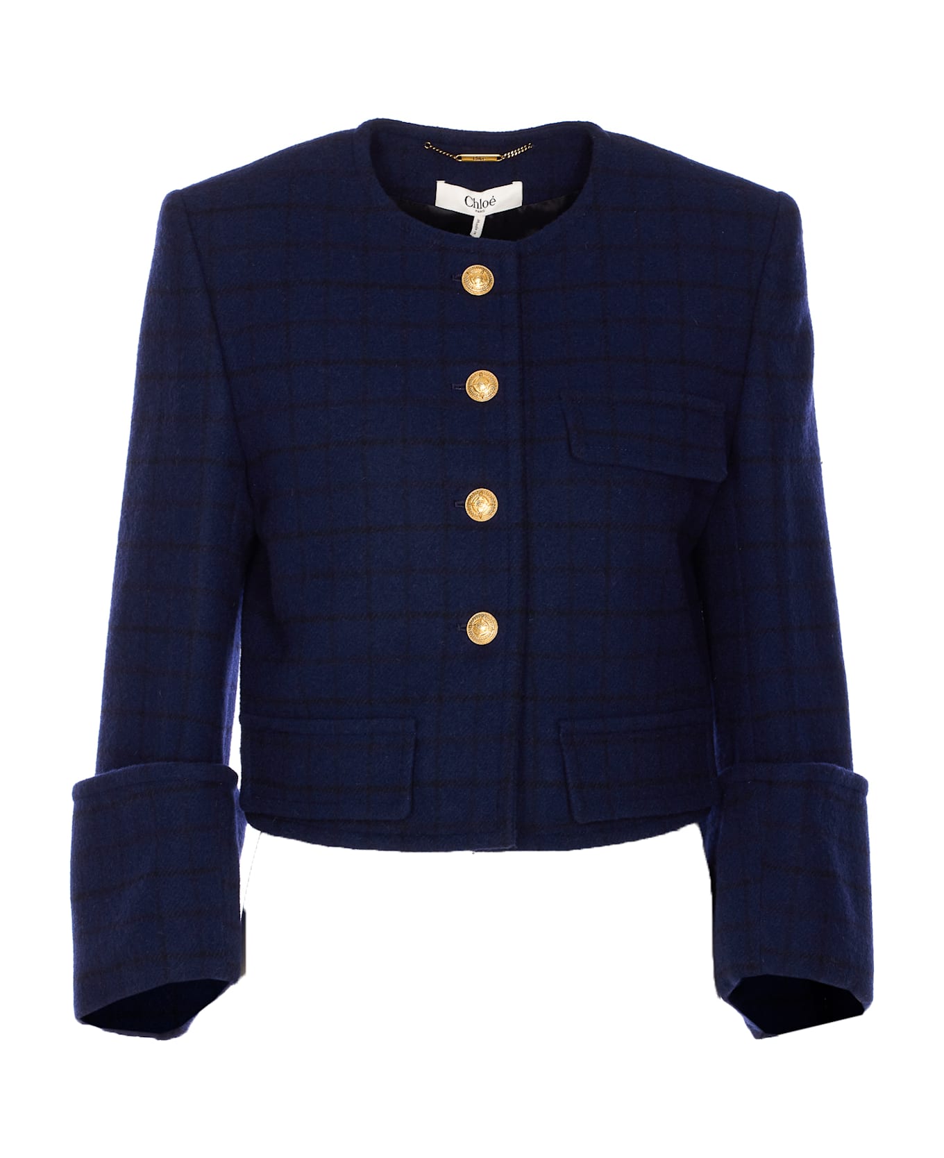 Chloé Boxy Jacket - Blue