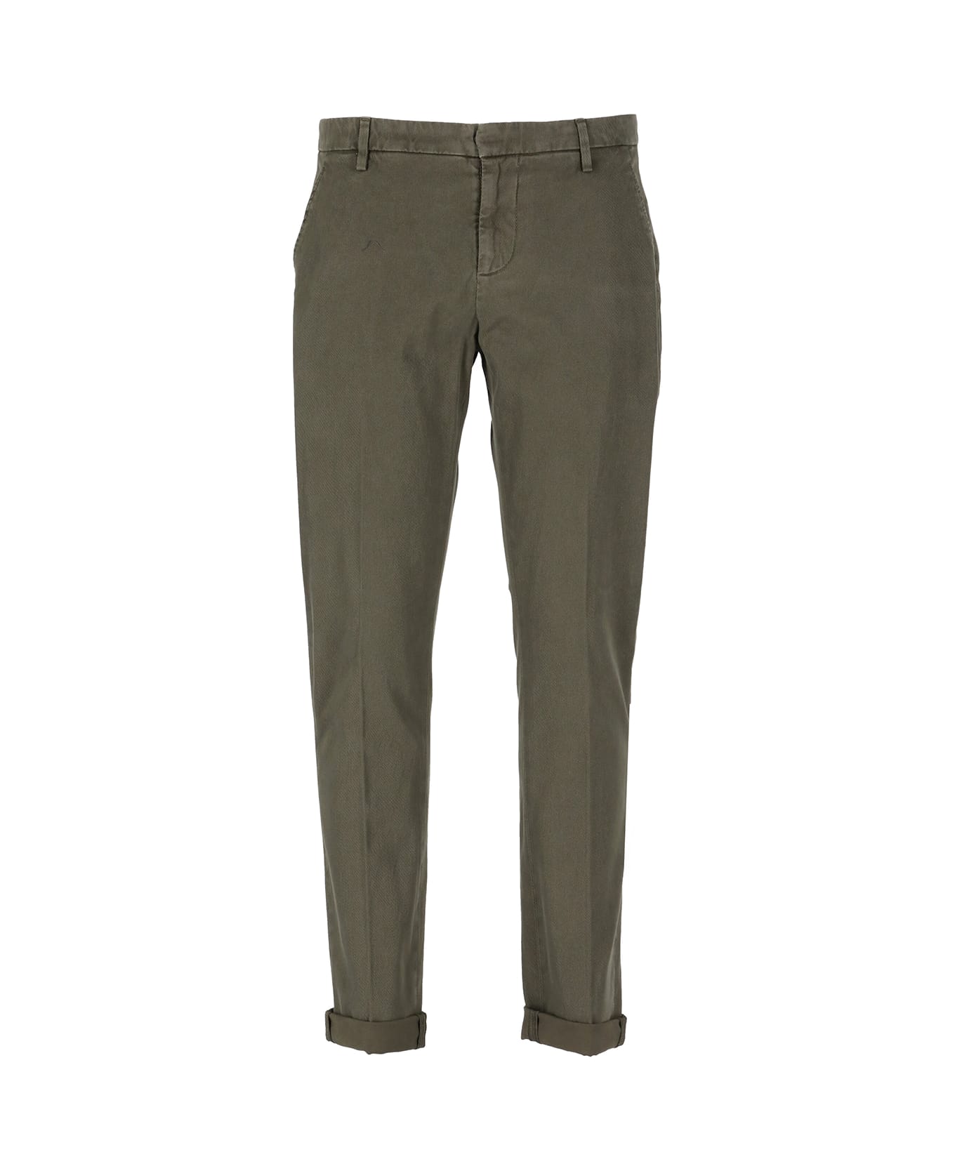 Dondup Cotton Trousers - MUD