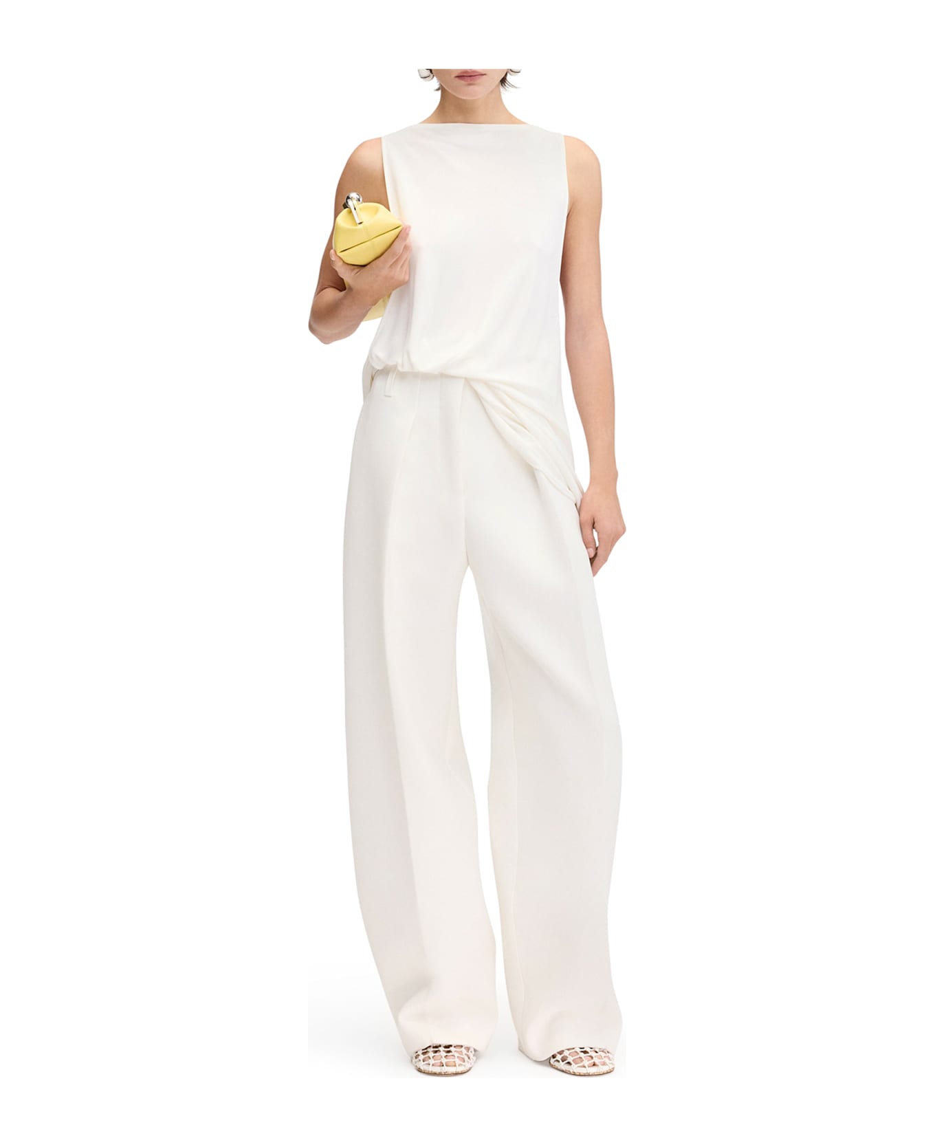 Jacquemus Peplo Top - White