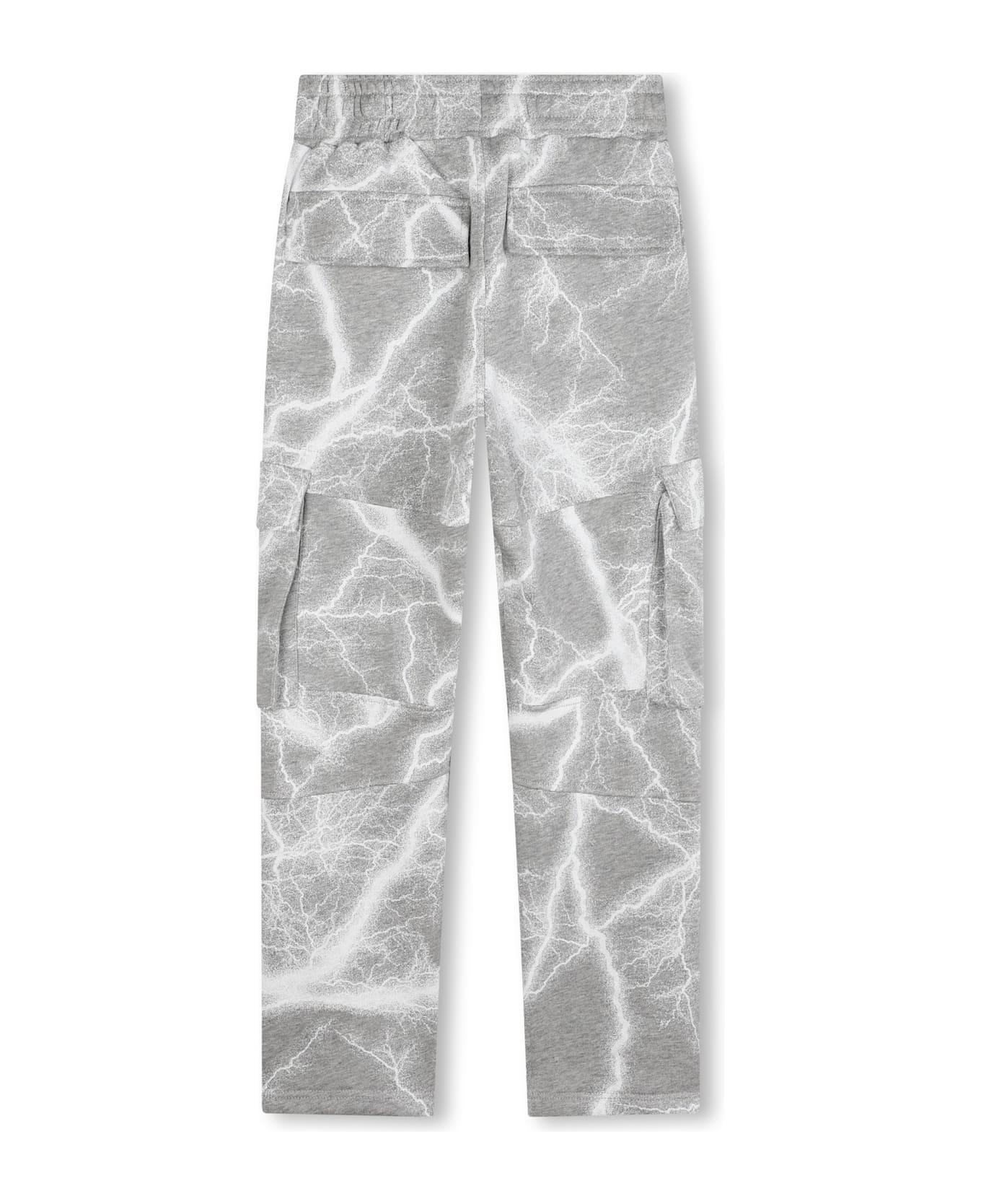 Givenchy Trousers With Logo - Gray