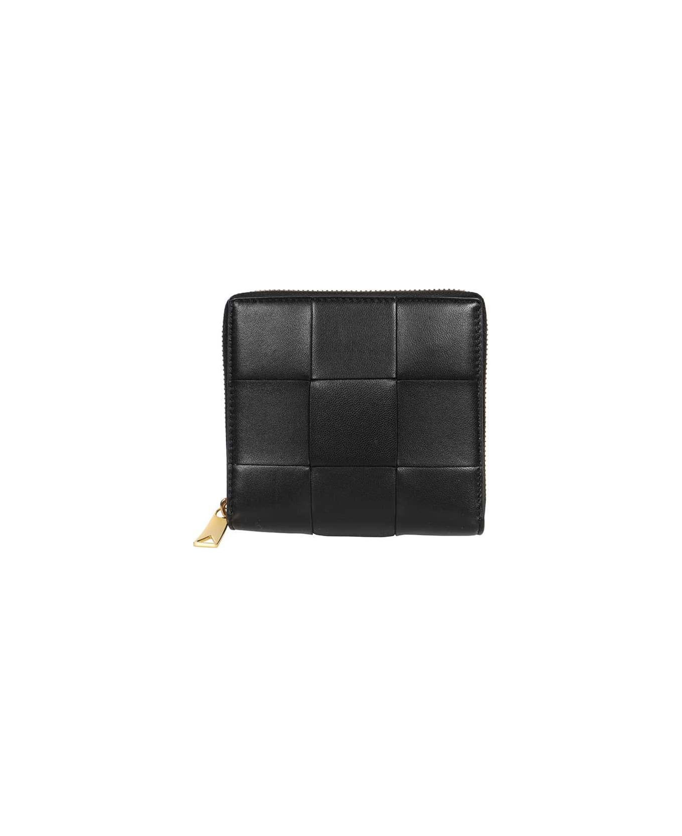 Bottega Veneta Cassette Wallet - BLACK