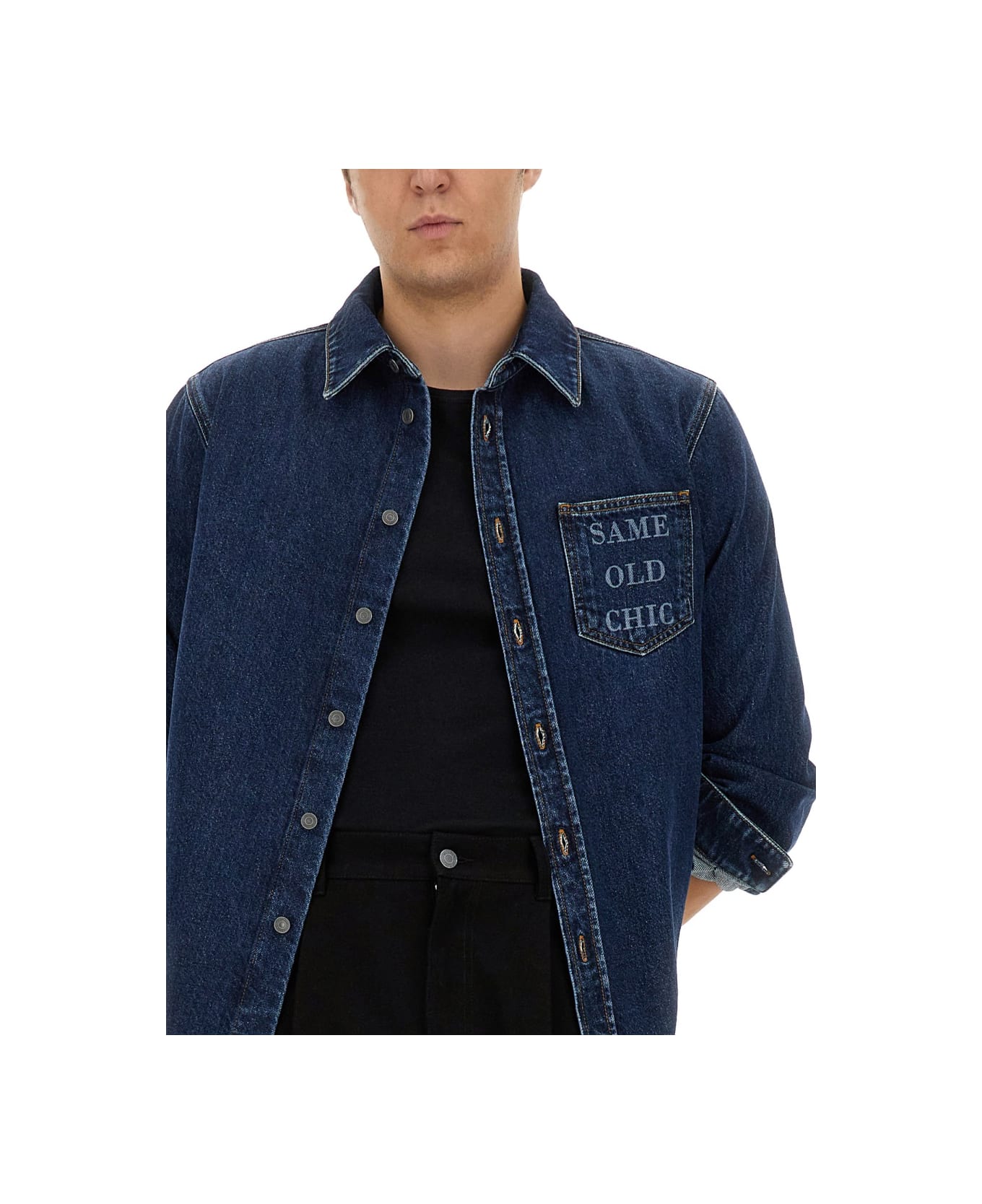 Moschino "same Old Chic'" Shirt - DENIM