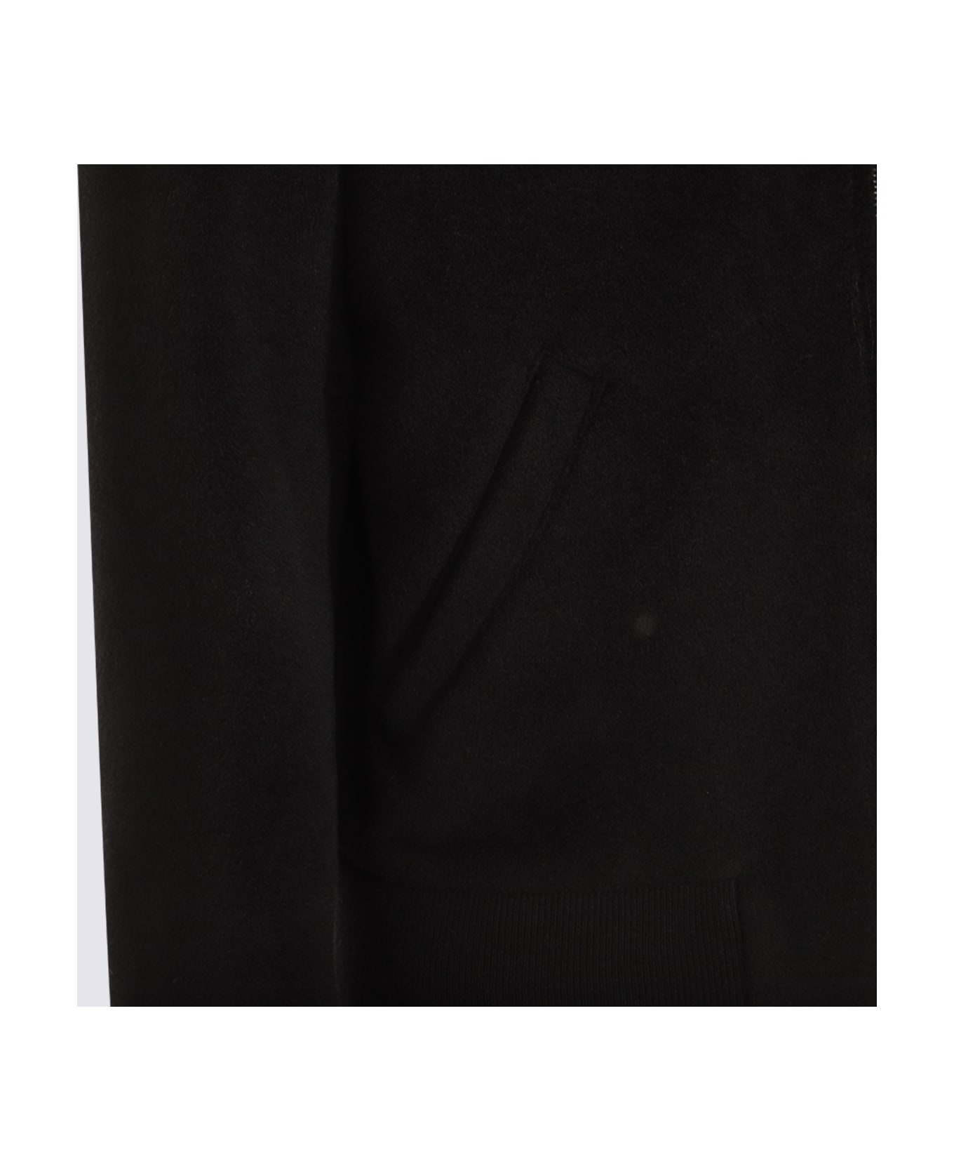 Lardini Black Wool Casual Jacket - Black