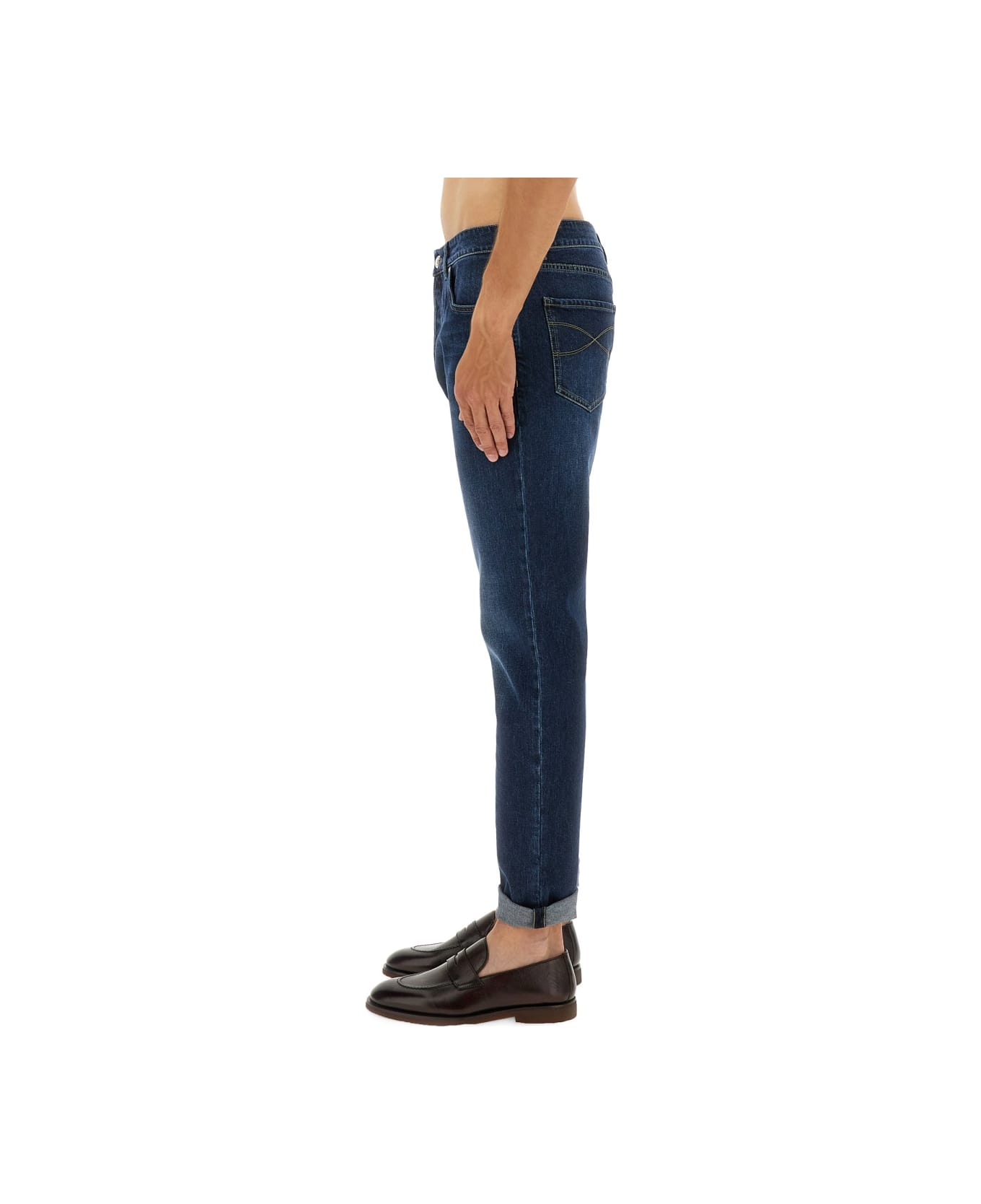 Brunello Cucinelli Leisure Fit Jeans - DENIM