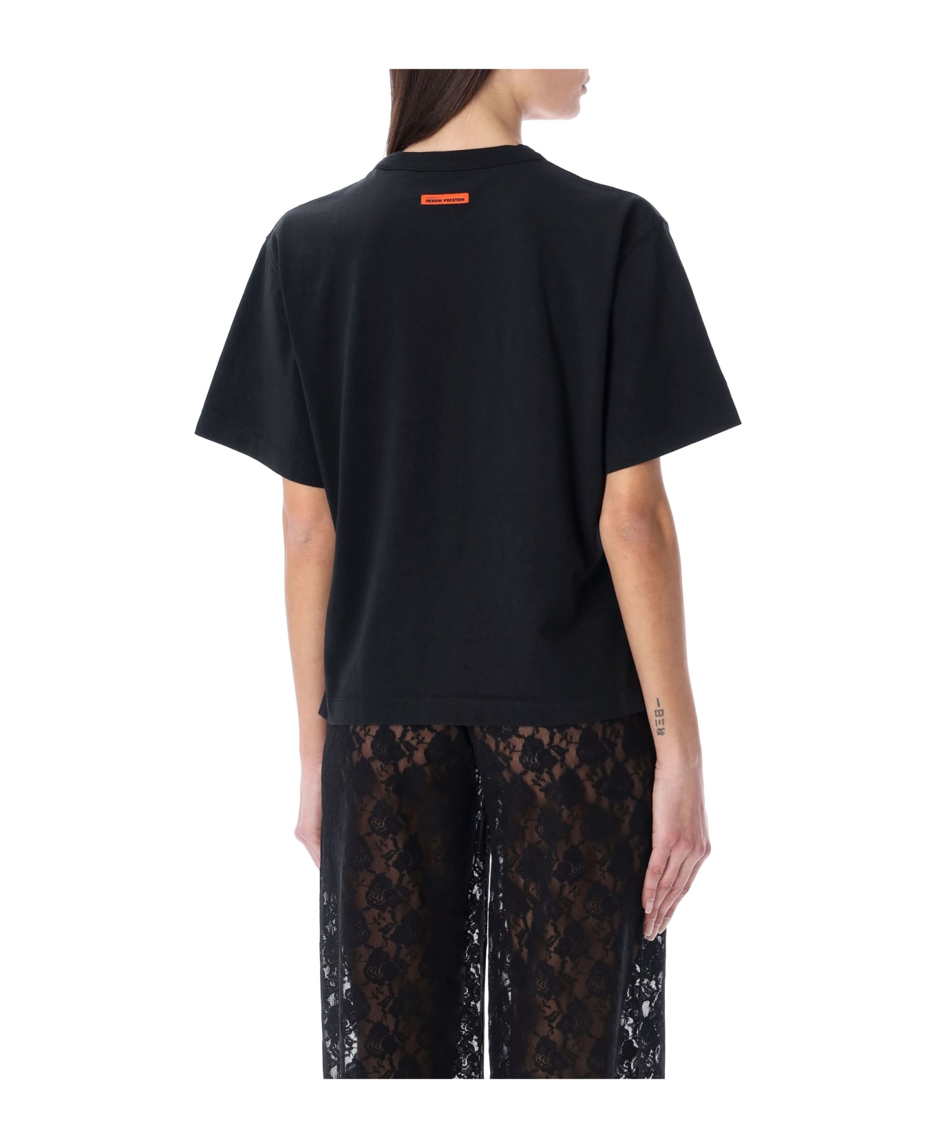 HERON PRESTON Nf Heron Bw T-shirt - BLACK