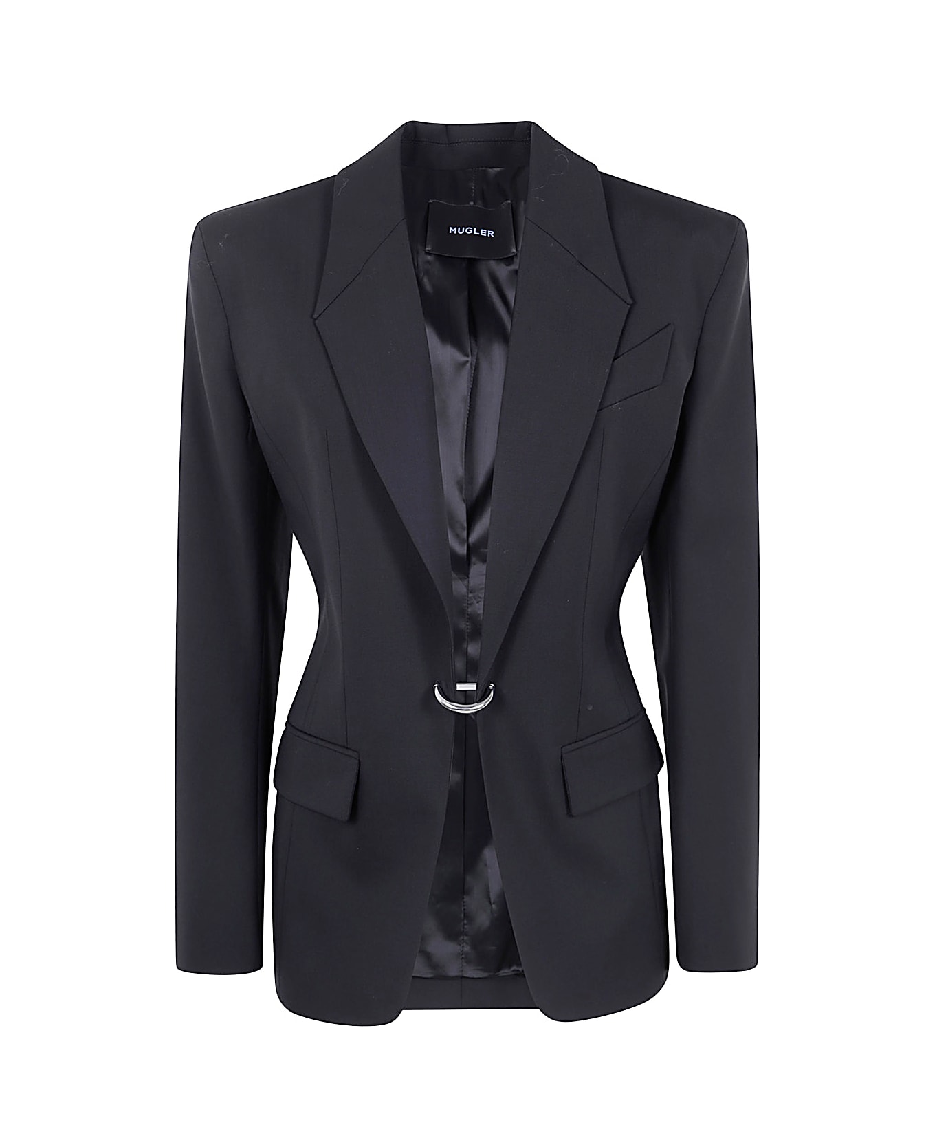 Mugler Ve0418 Jacket - Black