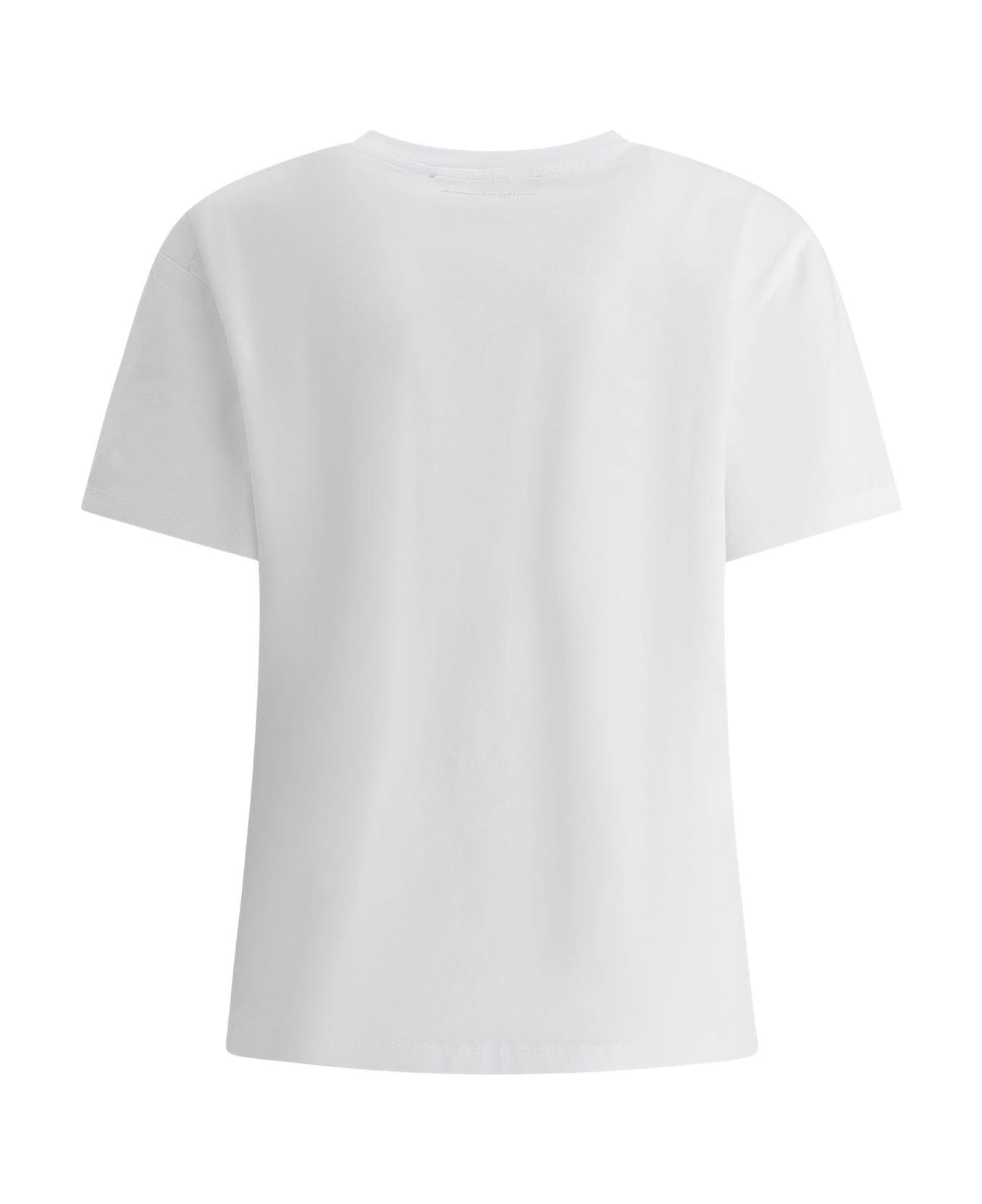 Acne Studios Regular Fit T-shirt - bianco