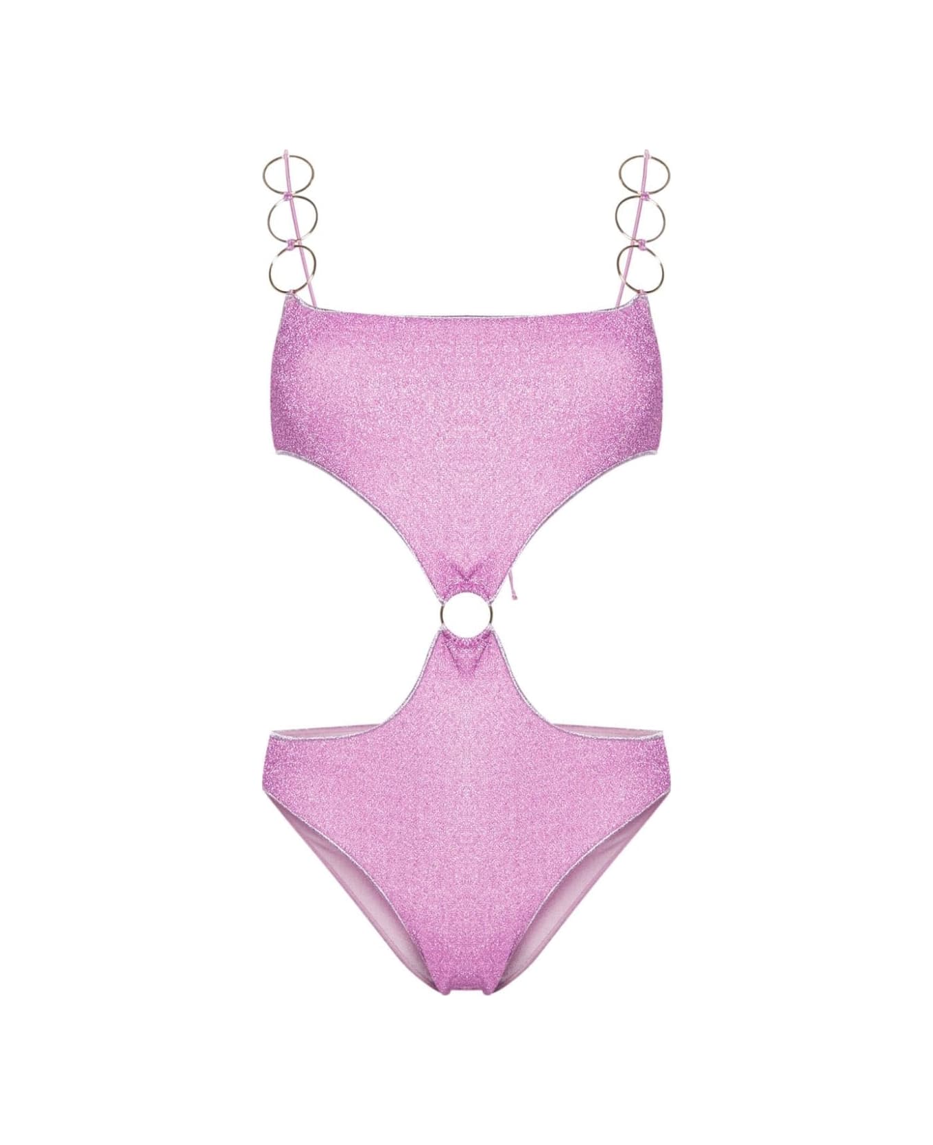 Oseree Wisteria Lumiere Ring Swimsuit - Purple ワンピース
