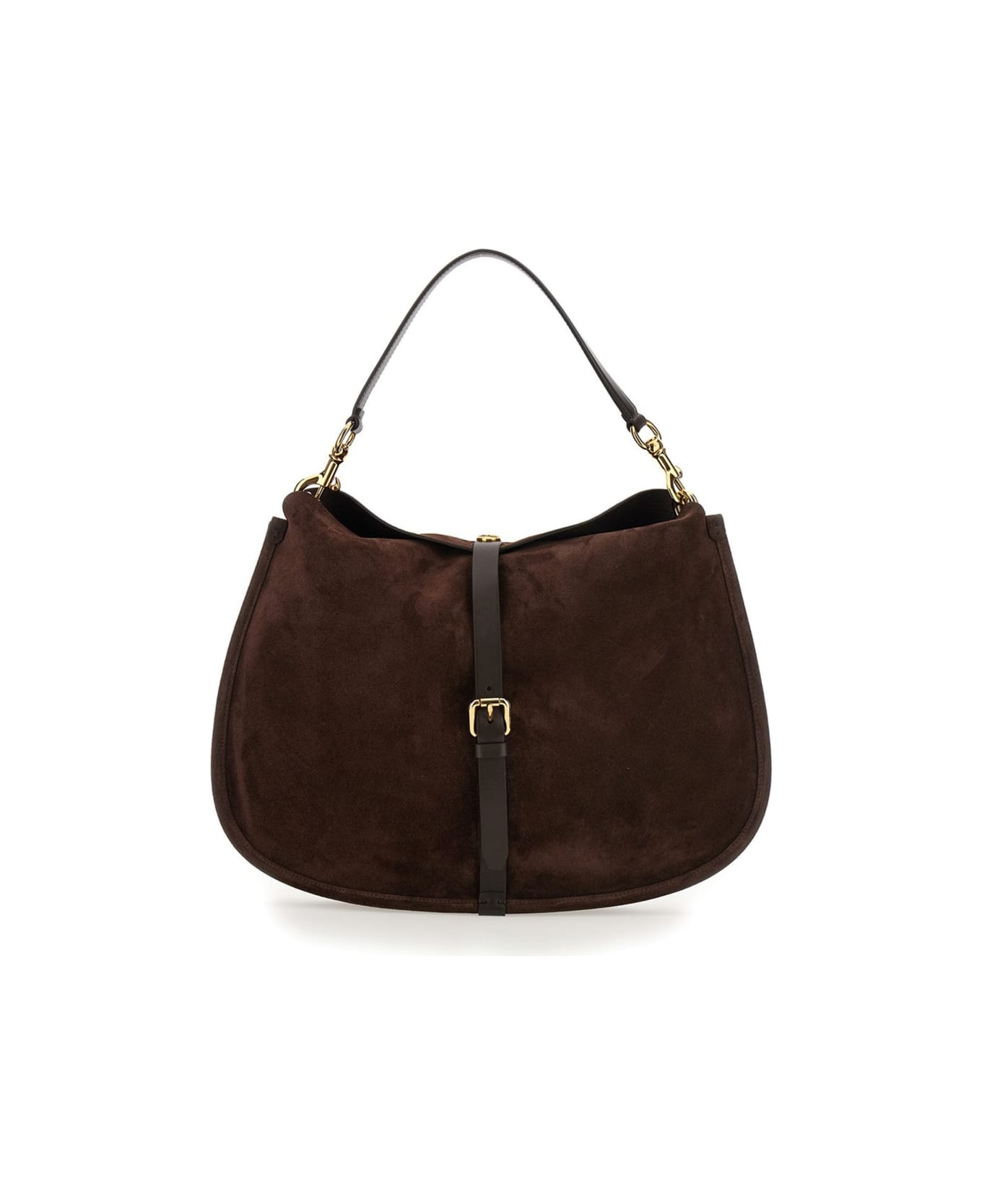 Etro Suede "pony" Bag - BROWN