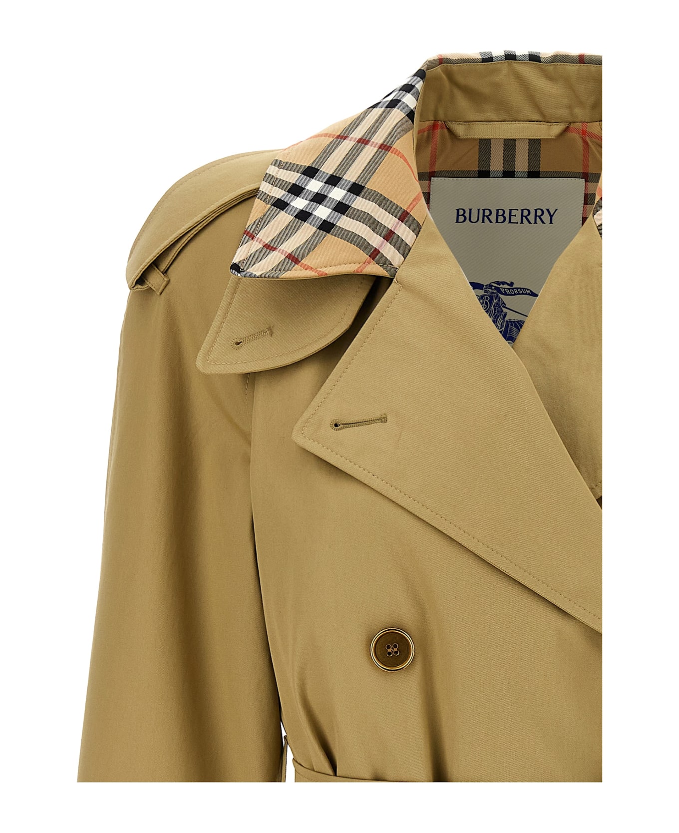 Burberry Medium 
castleford
 Trench Coat - Beige