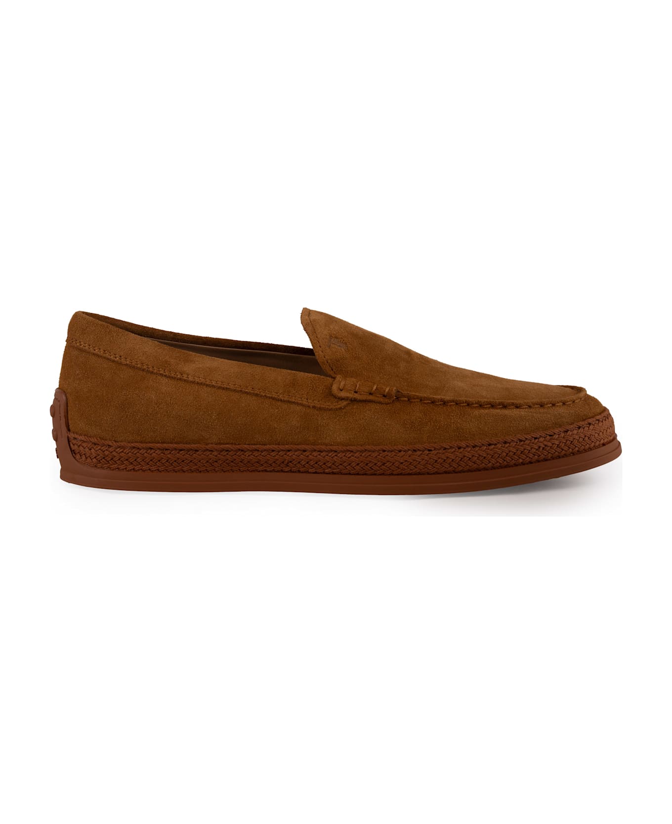 Tod's Leather Slip-on Moccasin - Tabacco