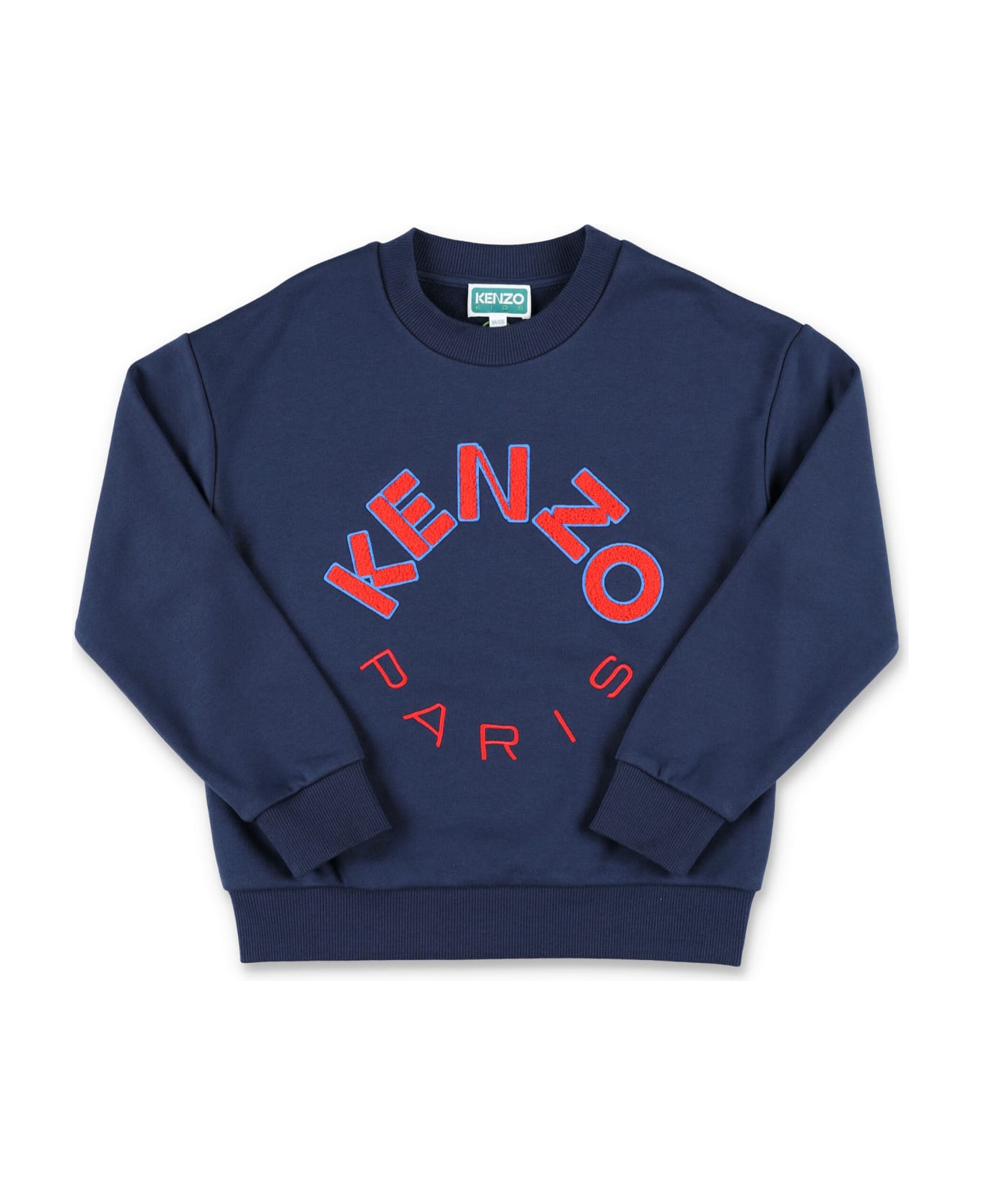 Kenzo Kids Bouclé Logo Sweatshirt - NAVY
