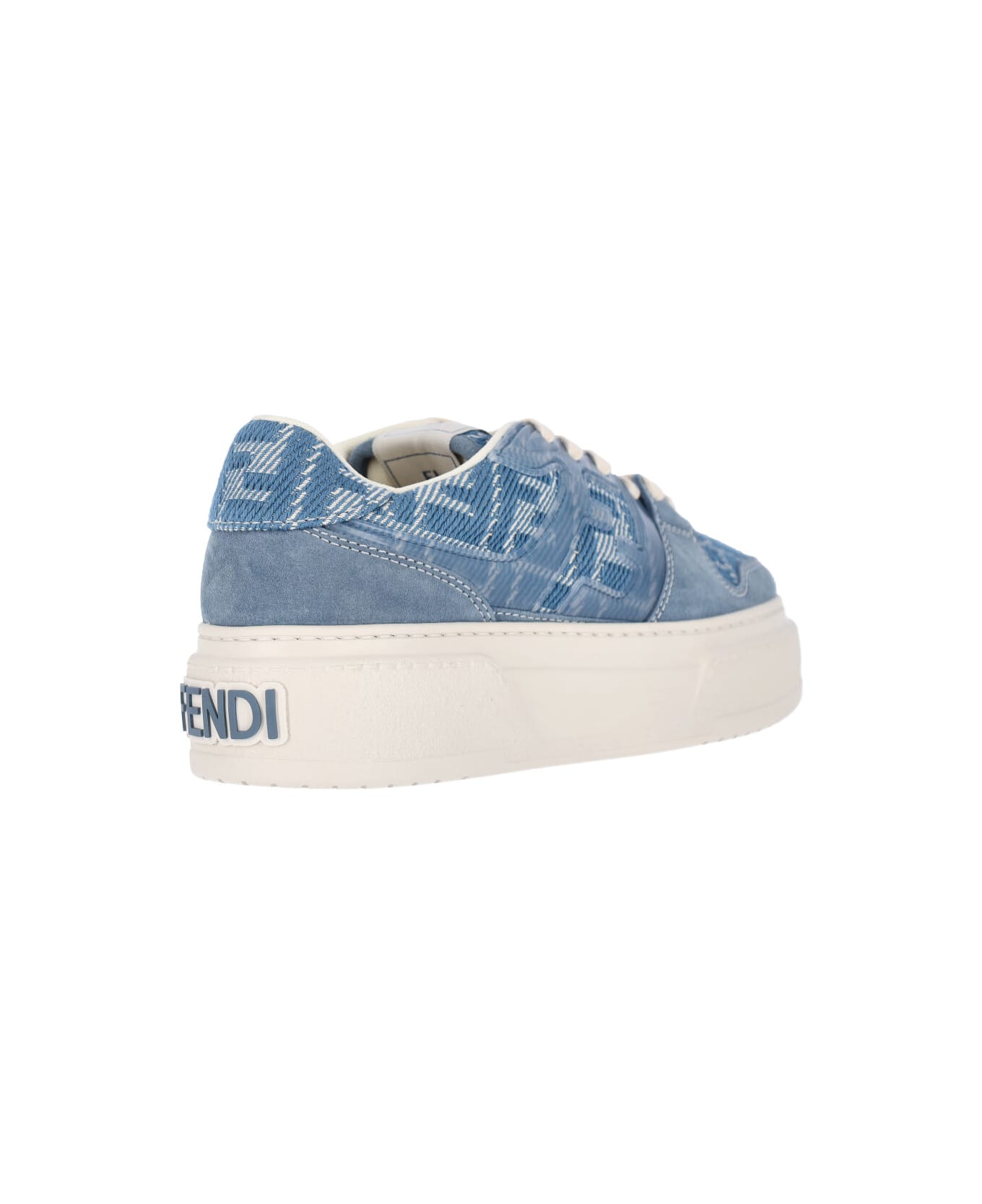 Fendi "match" Sneakers - Light Blue