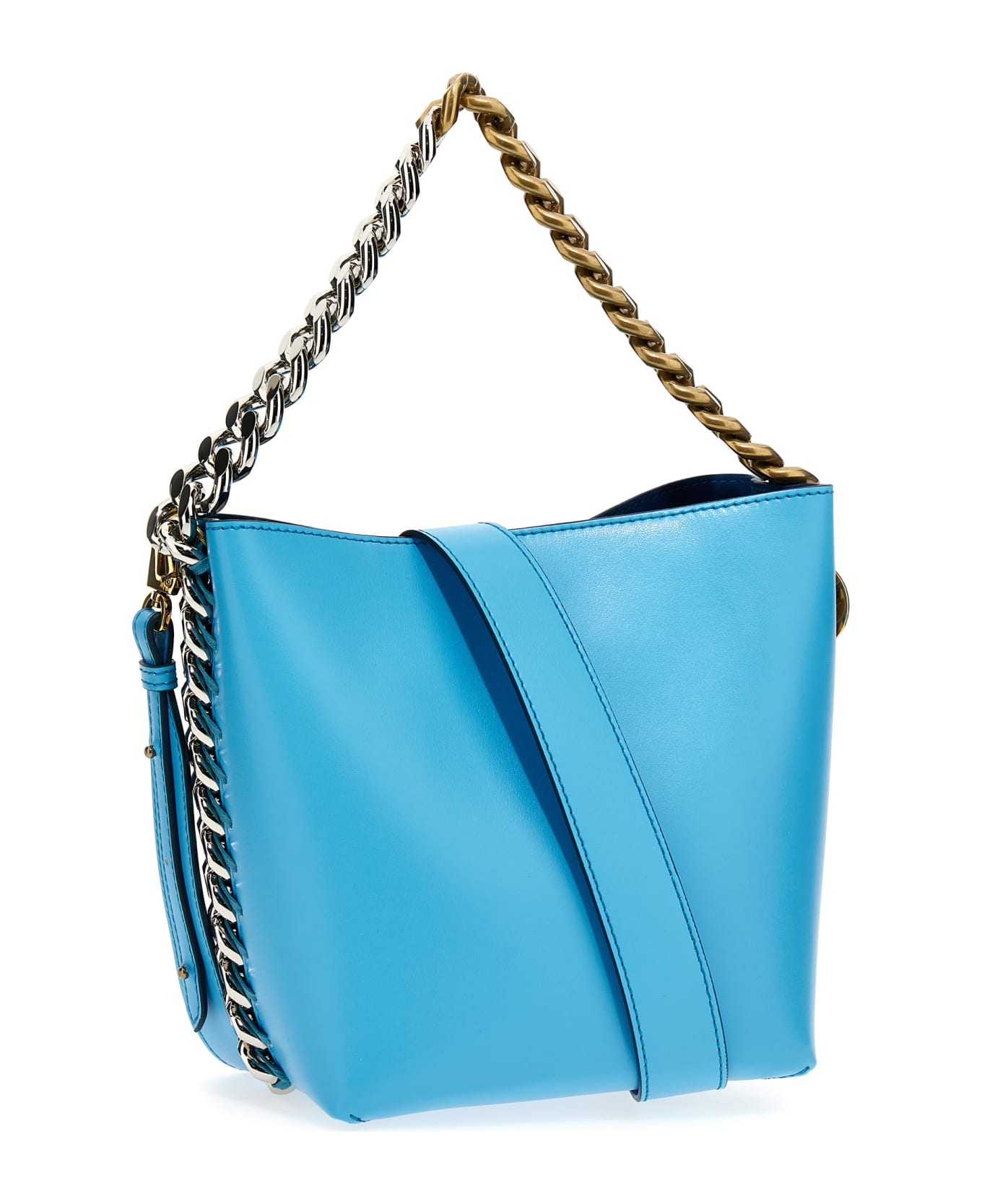 Stella McCartney 'frayme' Bucket Bag - Blue