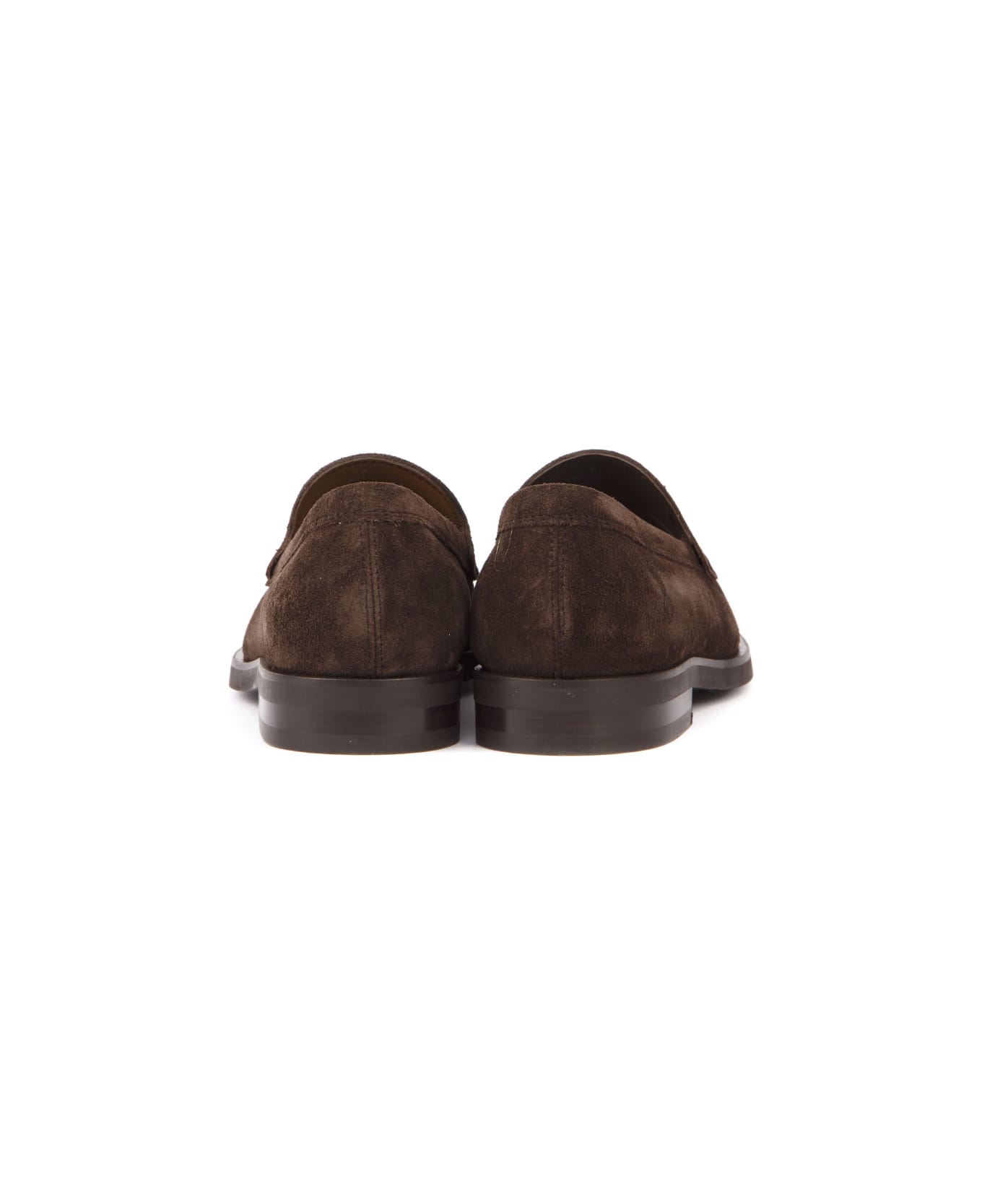 Tod's Brown Suede Loafers - Brown