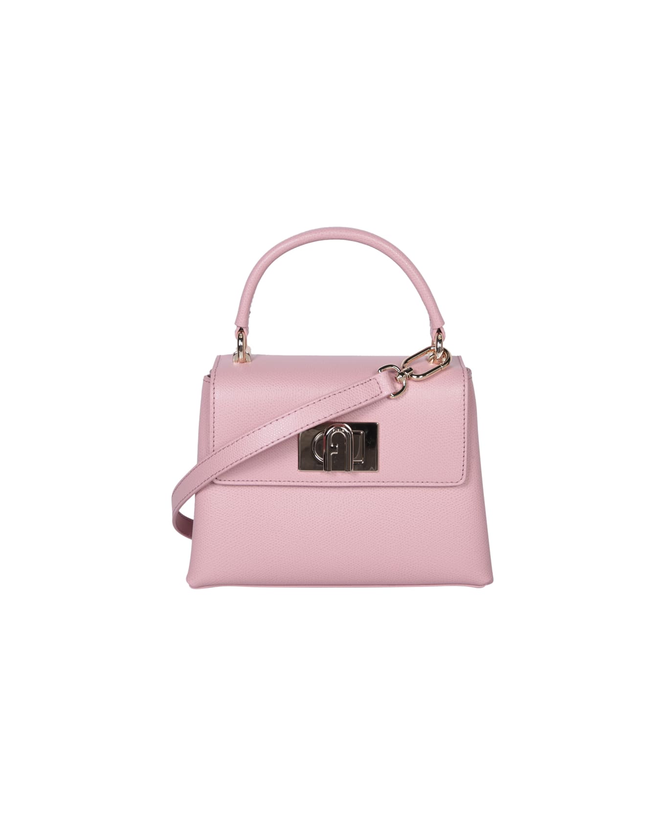 Furla 1927 Mini Top Handle Bag In Pink - Pink