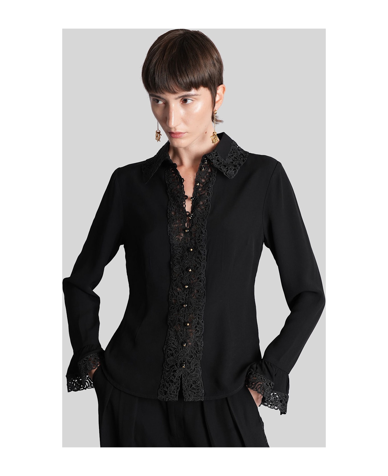 Zimmermann Shirt In Black Viscose - black