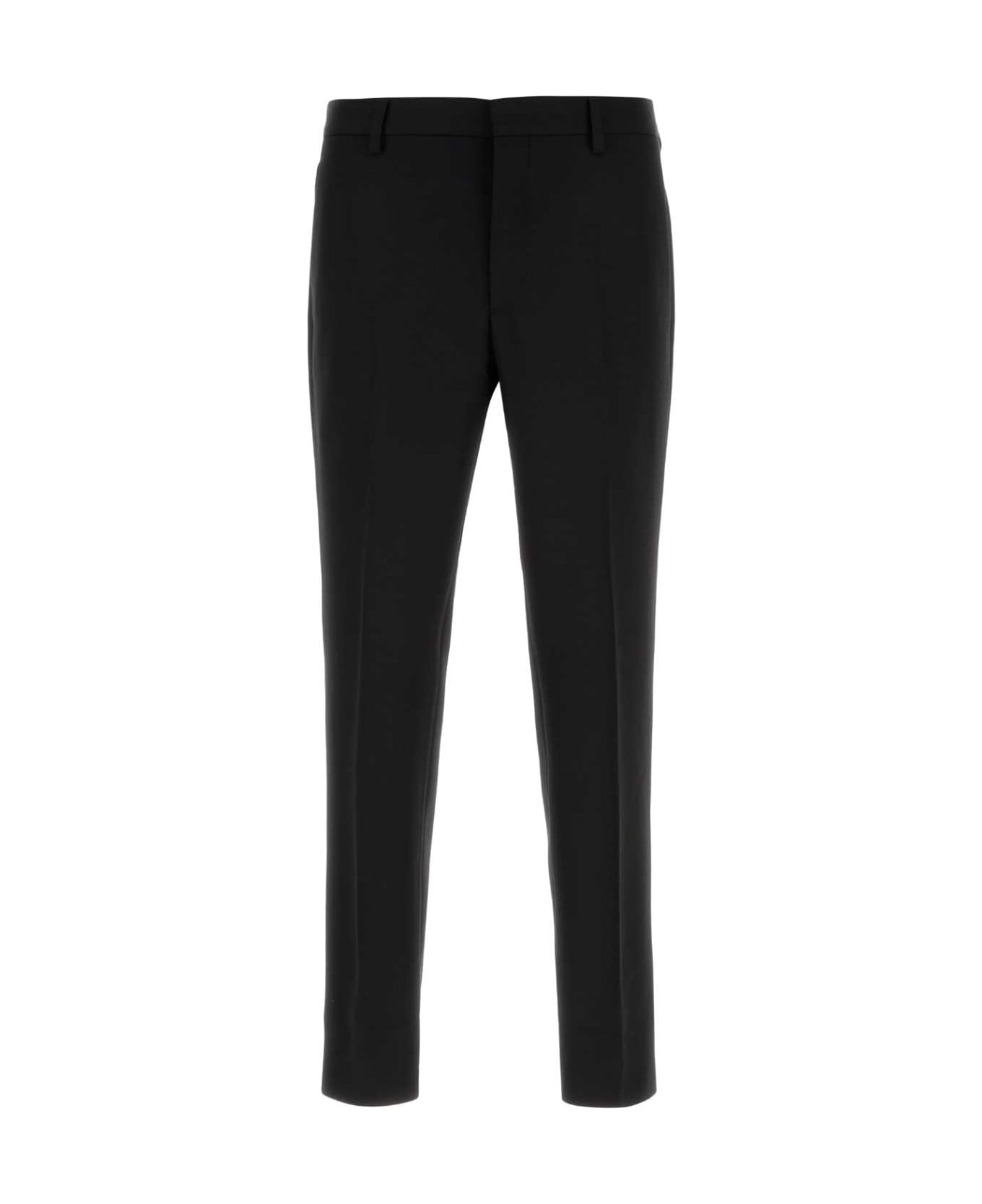 Prada Black Wool Pant - NERO